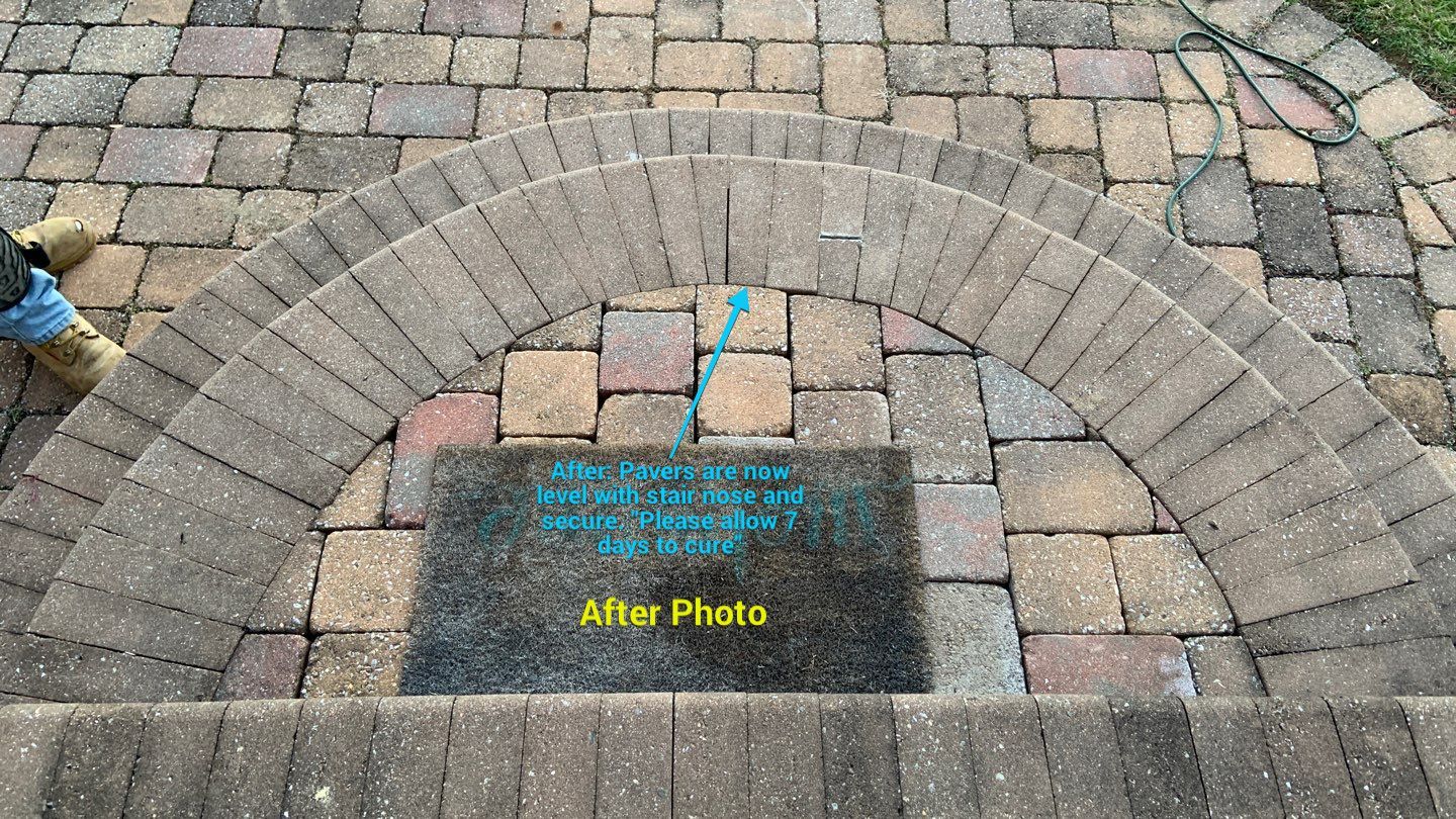 Exterior Repair using Pavers by A1 NERDY HOMES LLC