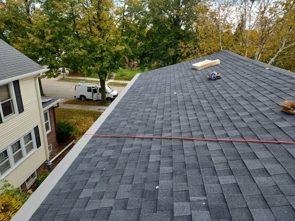 Residential Roofing Installation using F-2 Tornado High Wind GAF Timberline HDZ  by Gellings Roofing & Siding