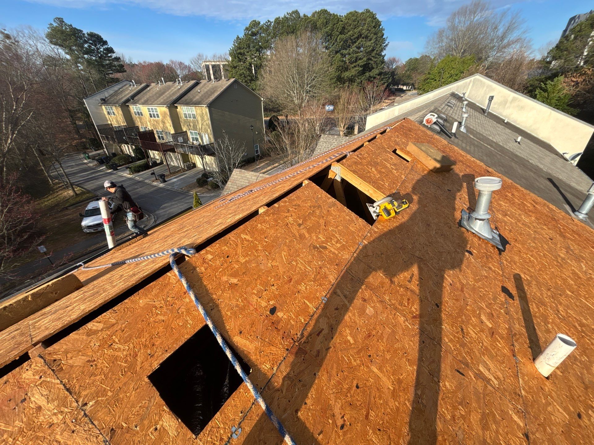 Roof replacement by Deerfield Roofing LLC