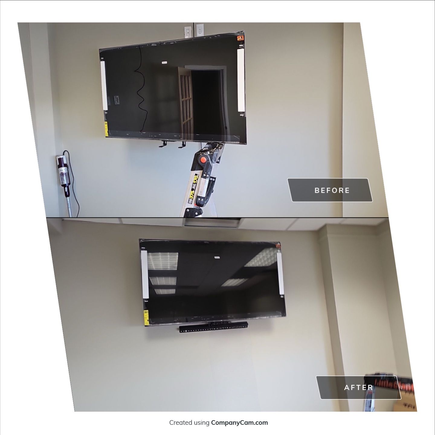 Before & After Transformations by Hangman Mounting & Installation