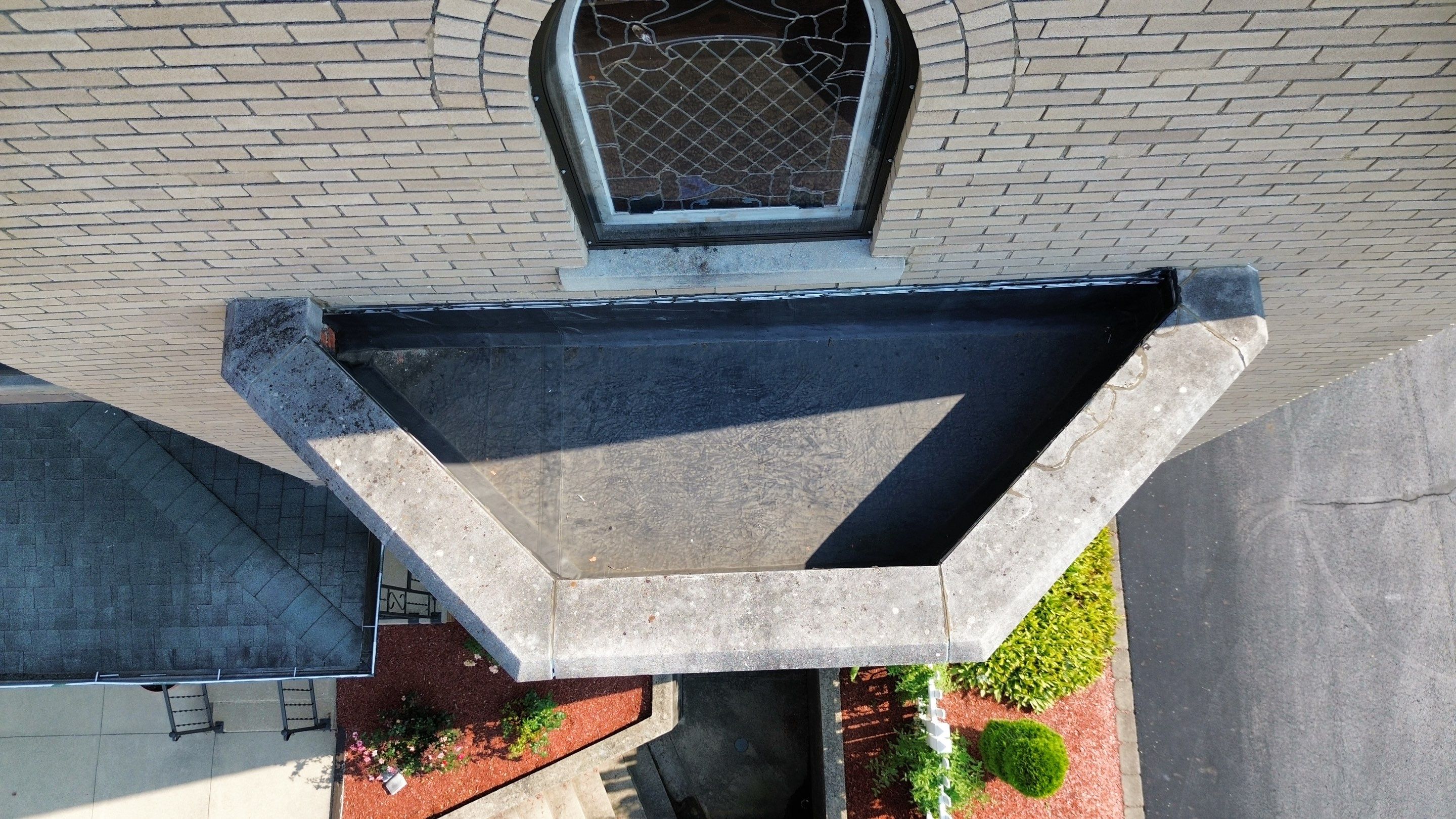 Commercial Roofing Installation using Standing Seam Metal - Frost Black by RoofX 