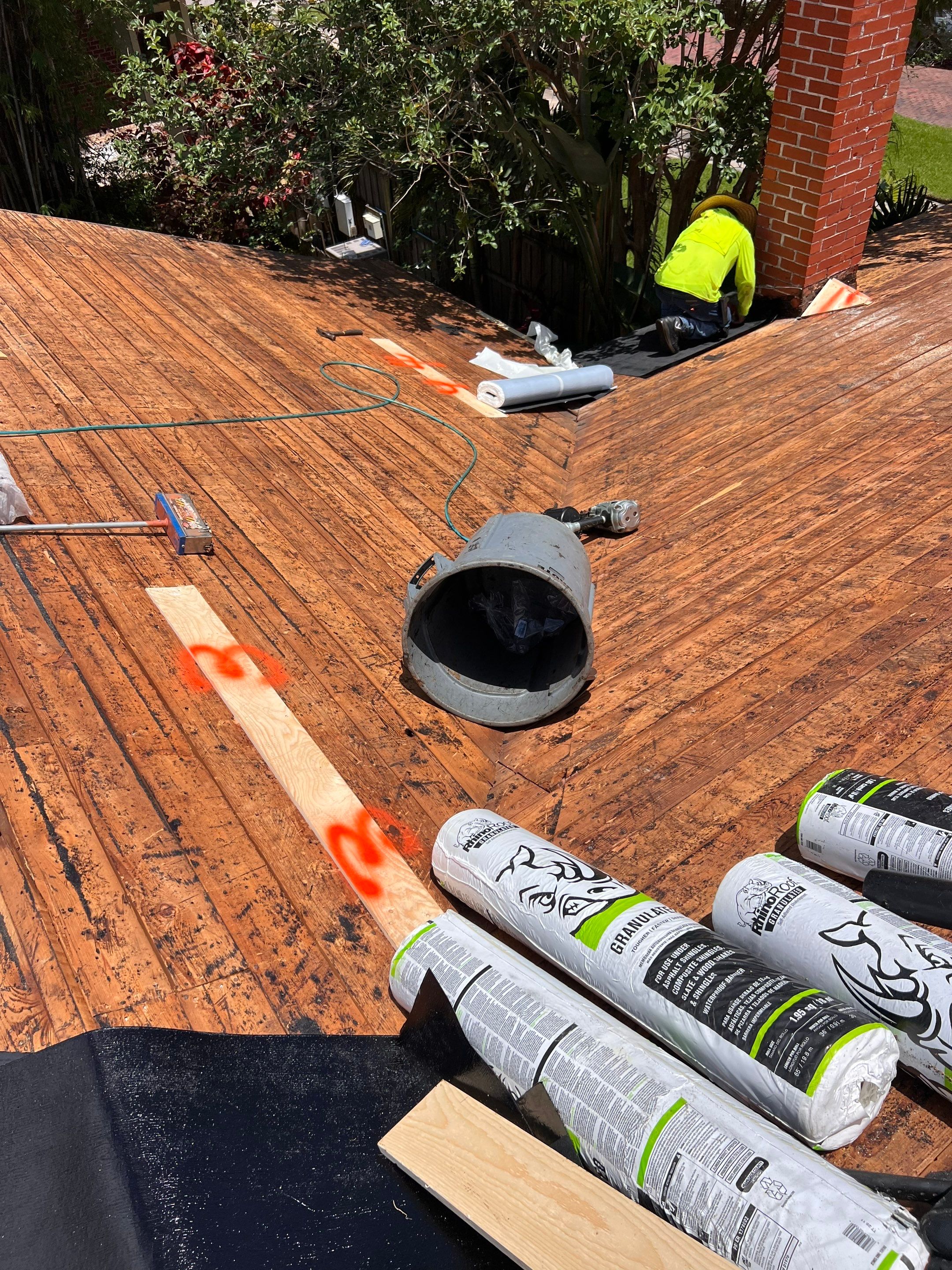 Project in St. Petersburg 33713 by Mitchell Roofing Company LLC 