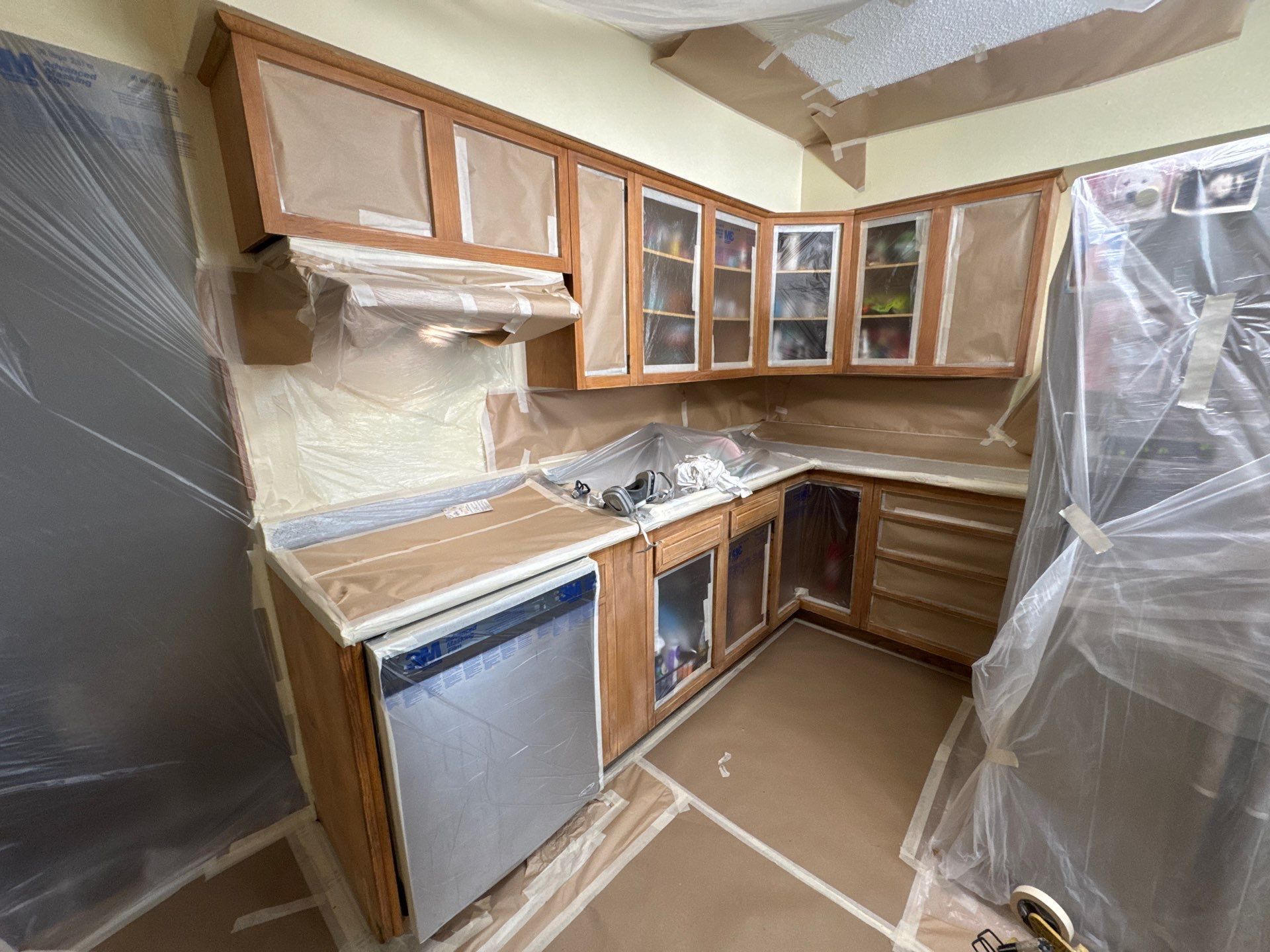 Res Int Kitchen Cabinets & Walls by Midwest Paint LLC