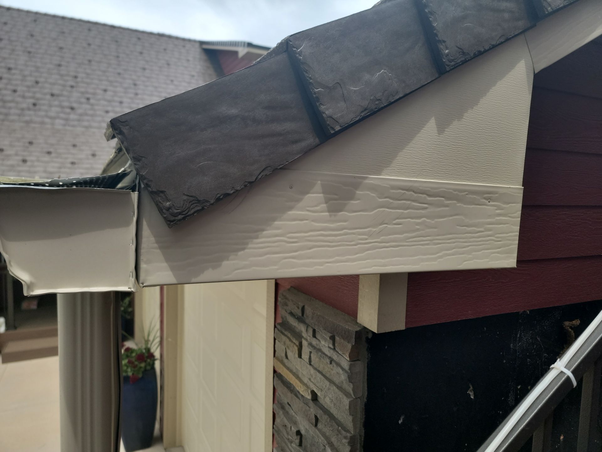 Euroshield install before hail season. by Weather-Tite Exteriors LLC