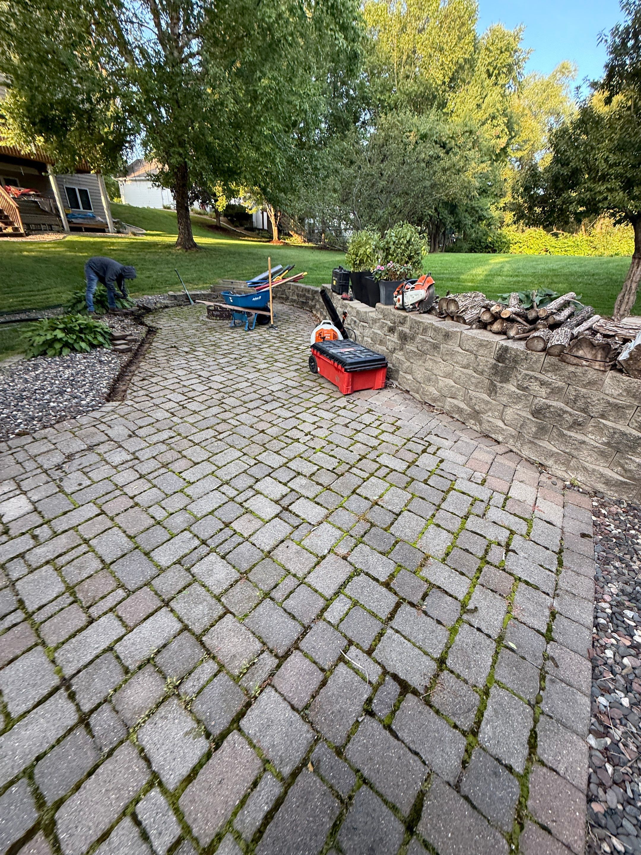 Patio by Sota landscaping