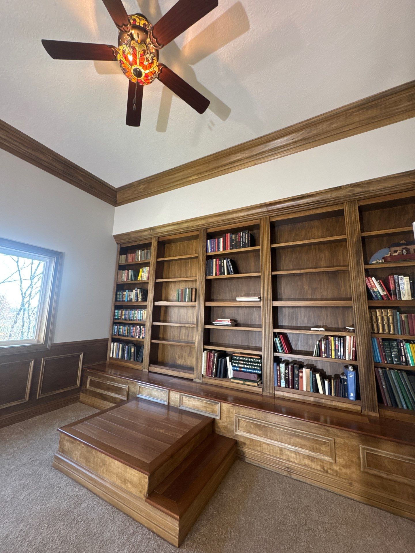 Office / Library Remodel by Farmer Home Solutions