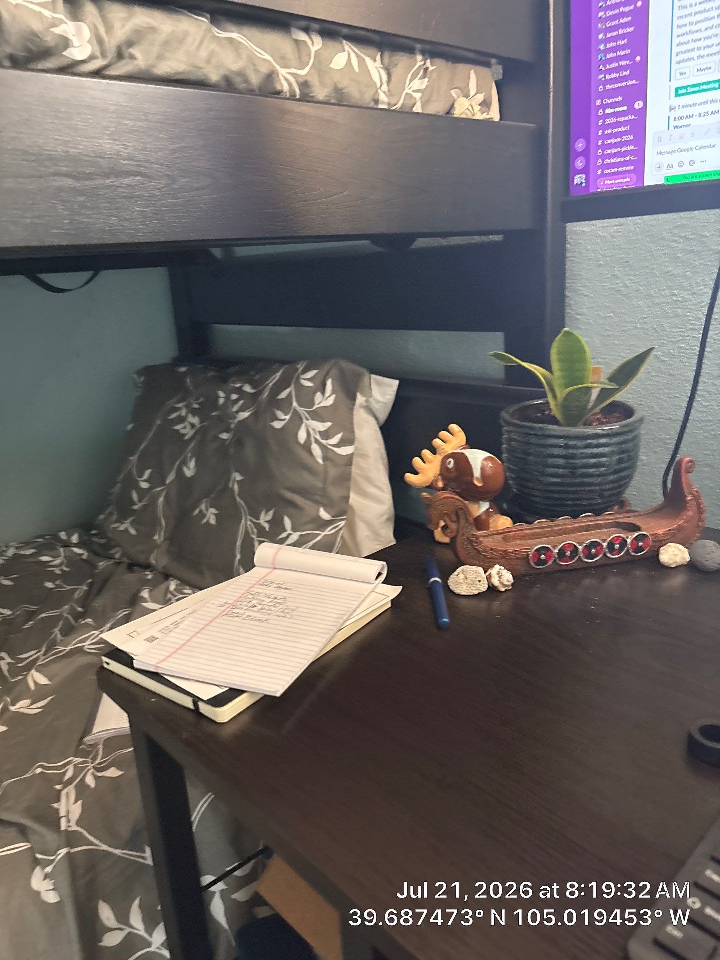 Custom Home Office Setup and Bedroom Workspace in Denver by CompanyCam Sales Demo