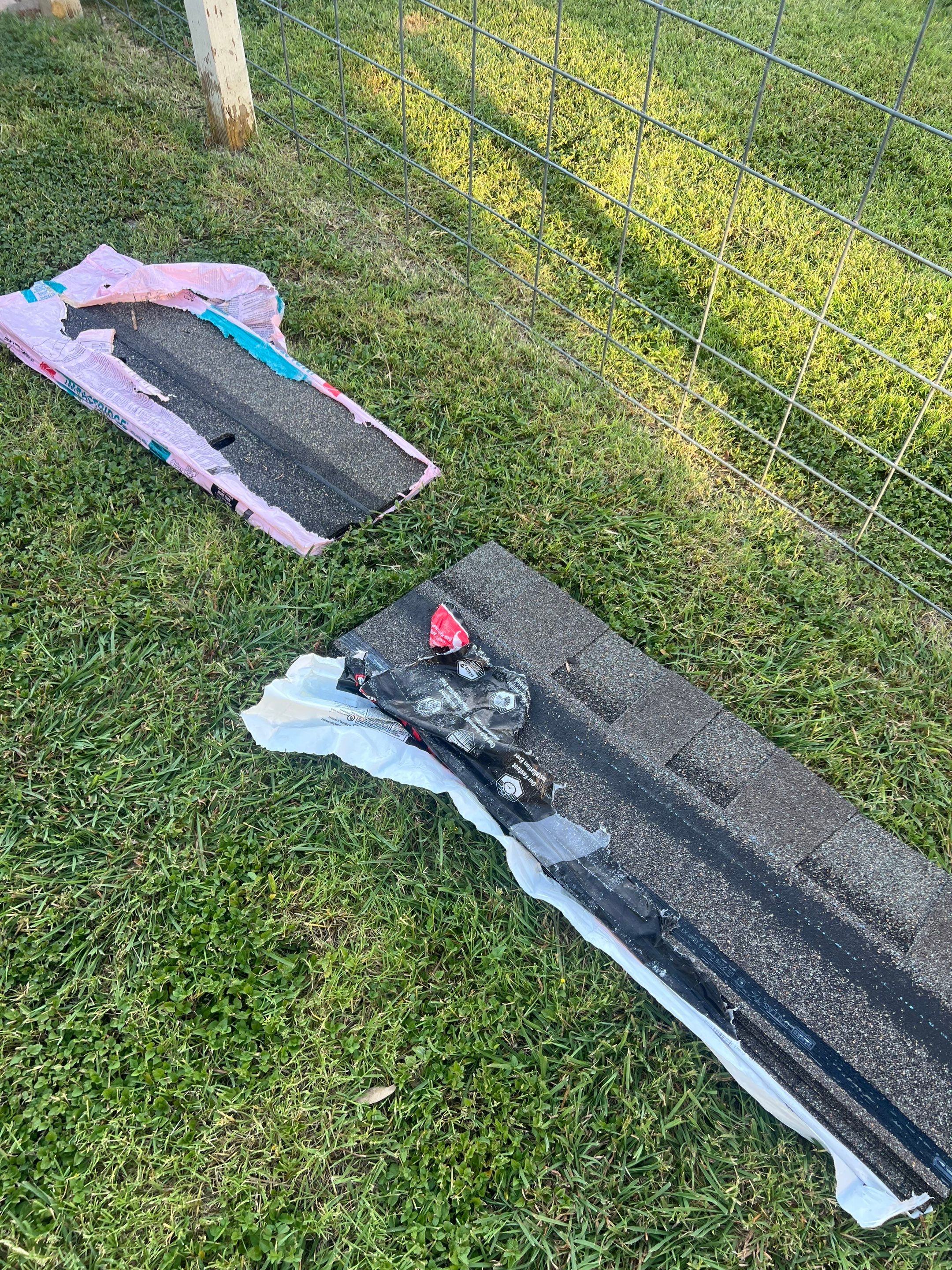 Project in Granbury by Lonestar Roofing and Restoration LLC.