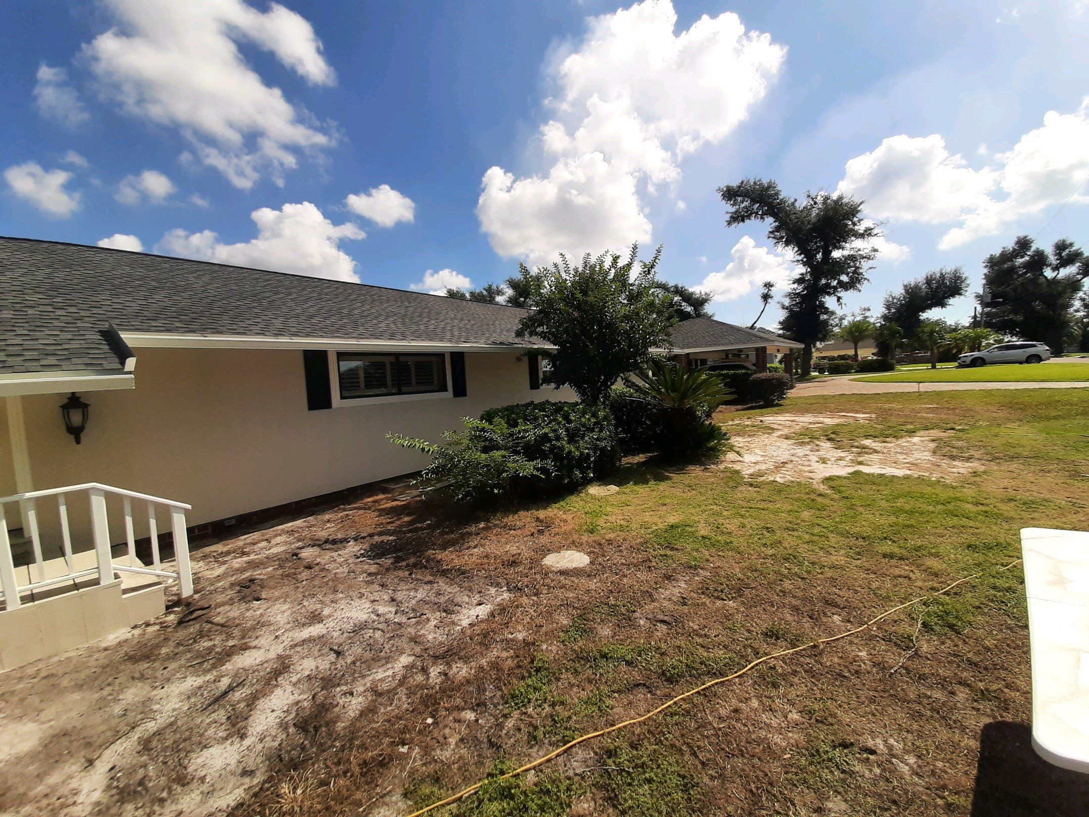 Seamless Gutter Installation using White K-Style Gutters by Gutter Professors