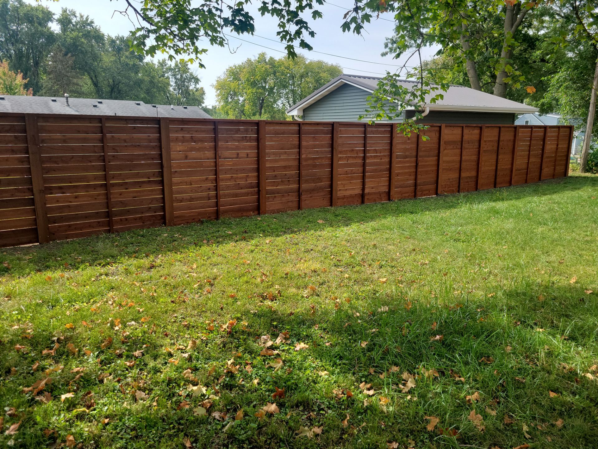 Project in Cedar Falls by Perfect Picket Fence and Stain