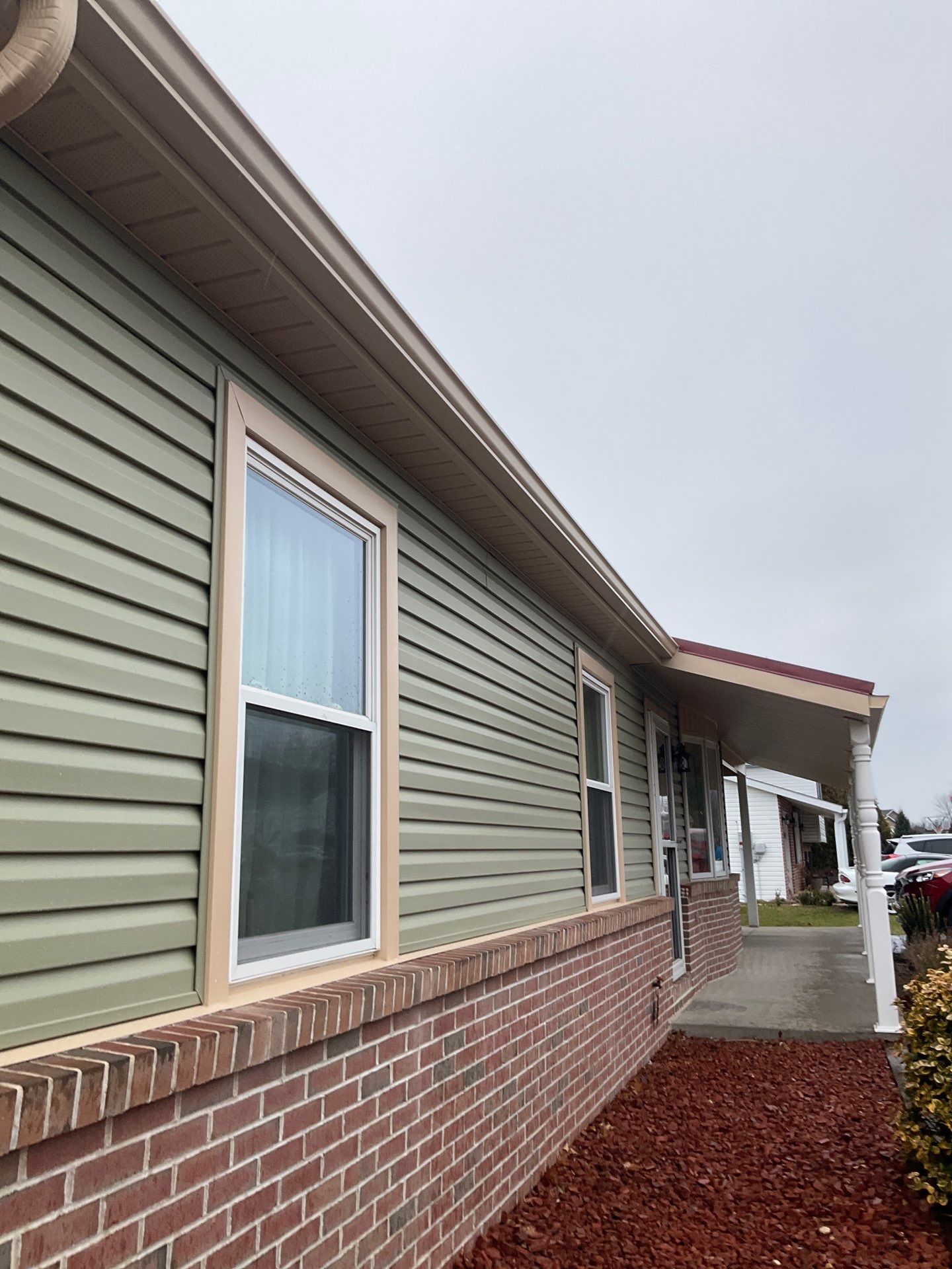 Vinyl Siding Replacement and Patio Door Installation in Elizabethville by Esh Builders