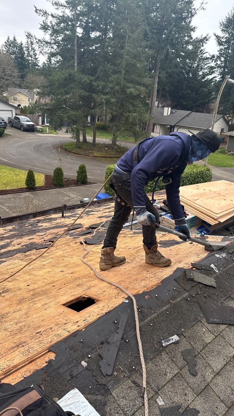 Roof replacement by Roofing Formula LLC