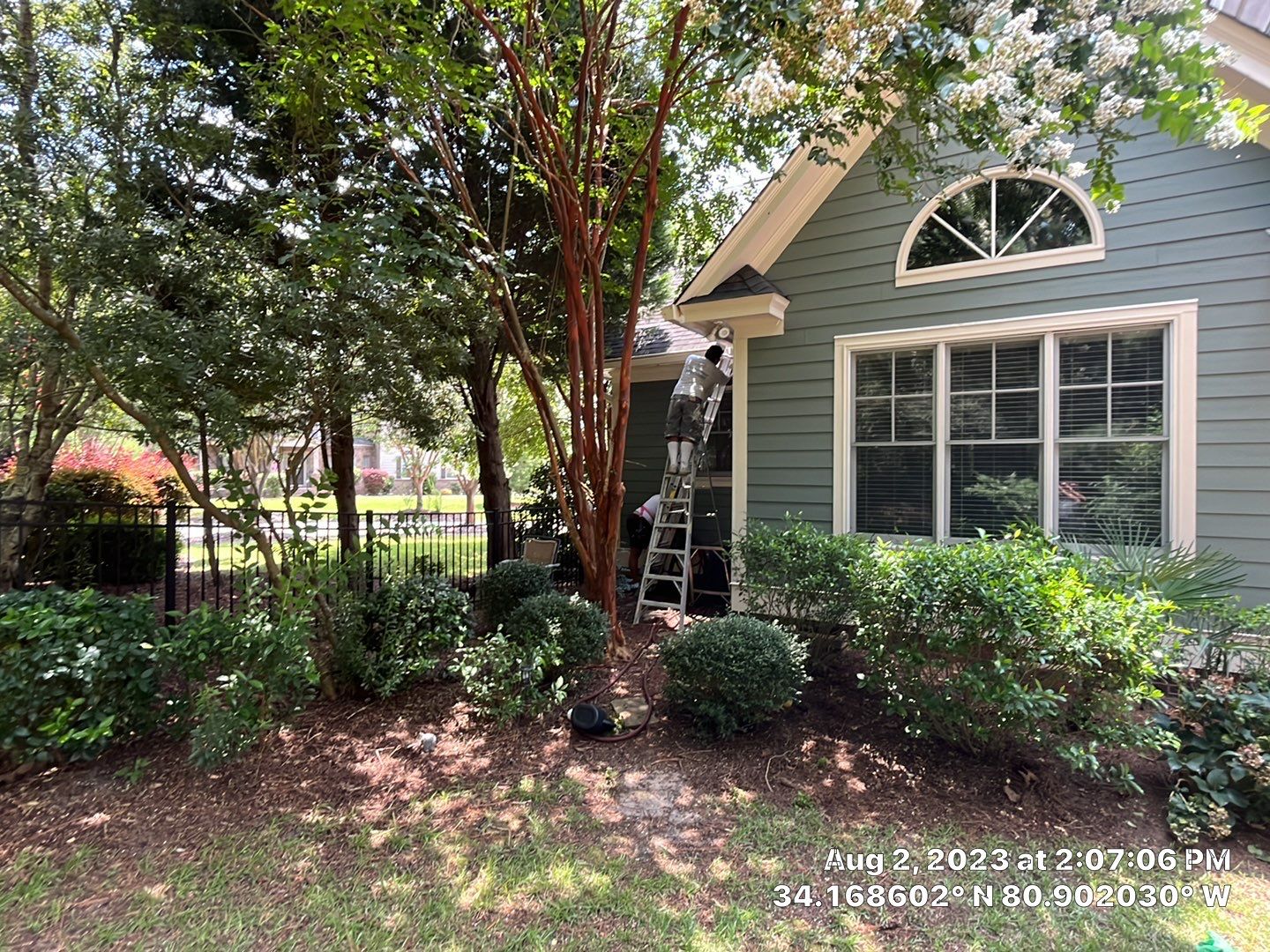 Exterior Trim Paint Project by Geaux 2 Guy, LLC