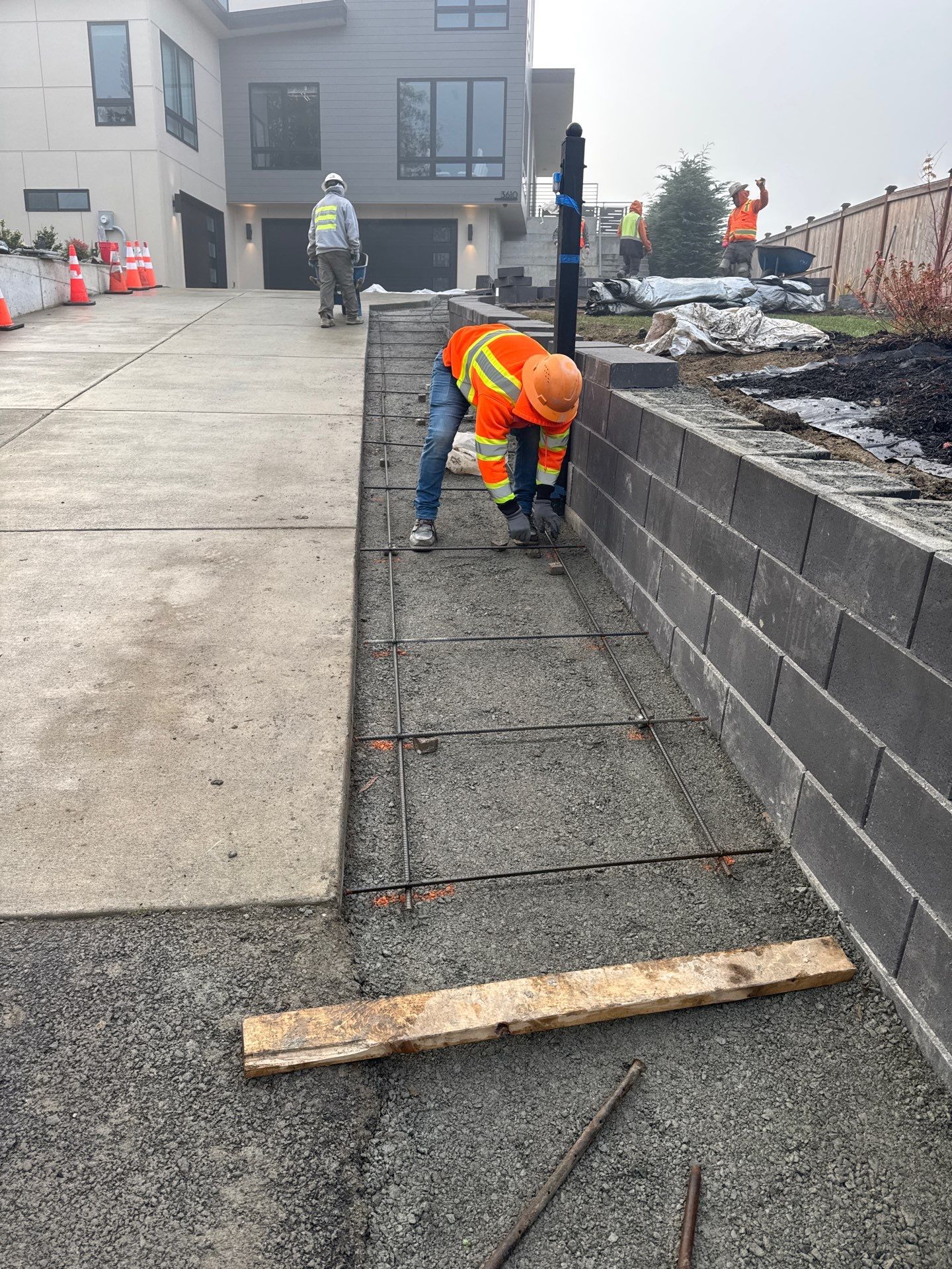 Retaining Wall & Concrete Patch Repair | Everett  by Jireh Asphalt & Concrete Inc 