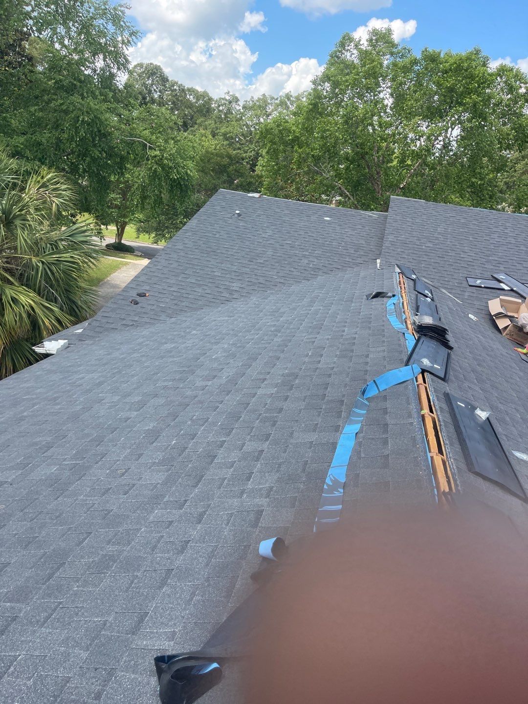Residential Roofing Installation using Roof Replacement by American Roofing & Construction LLC