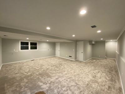 Complete Basement Remodeling and Living Space Conversion in Marietta