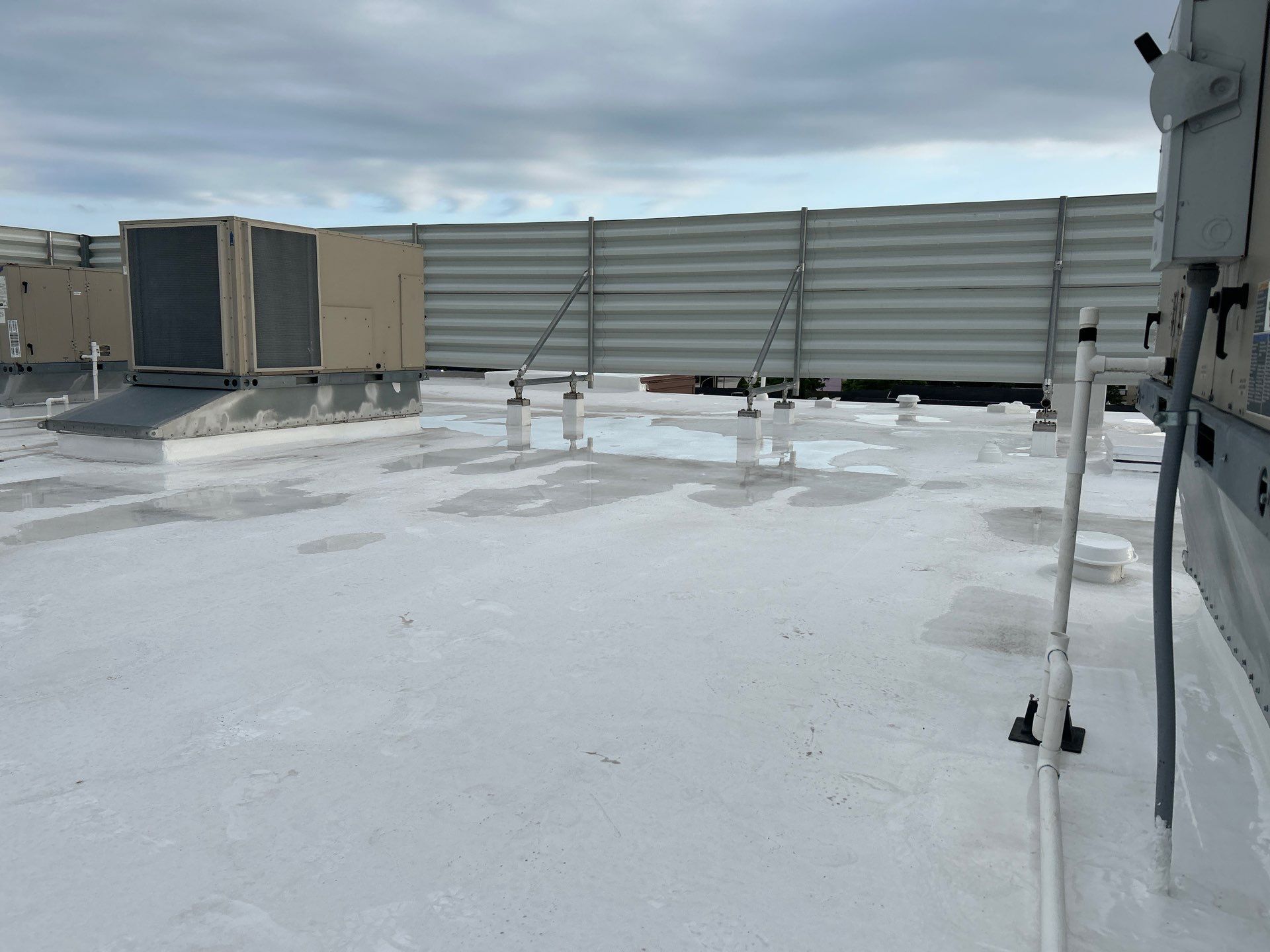 Kiddie Academy - Roof Coating by Fiddlers Roofing