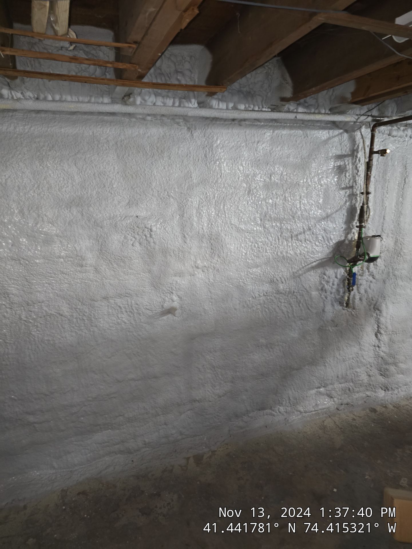Attic Insulation using open cell spray foam by NYS Foam & Energy
