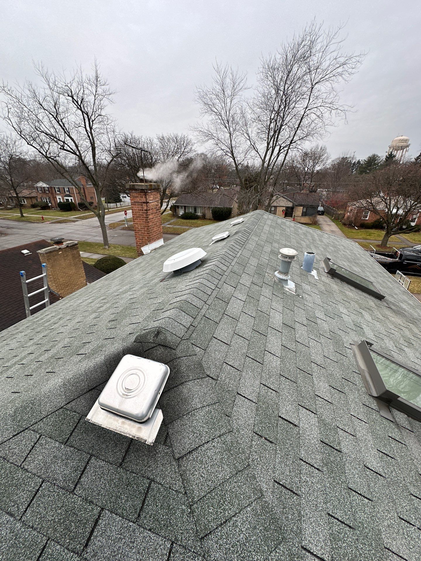 Residential Roofing Installation using Malarkey Roofing by Perfect Exteriors Inc. 