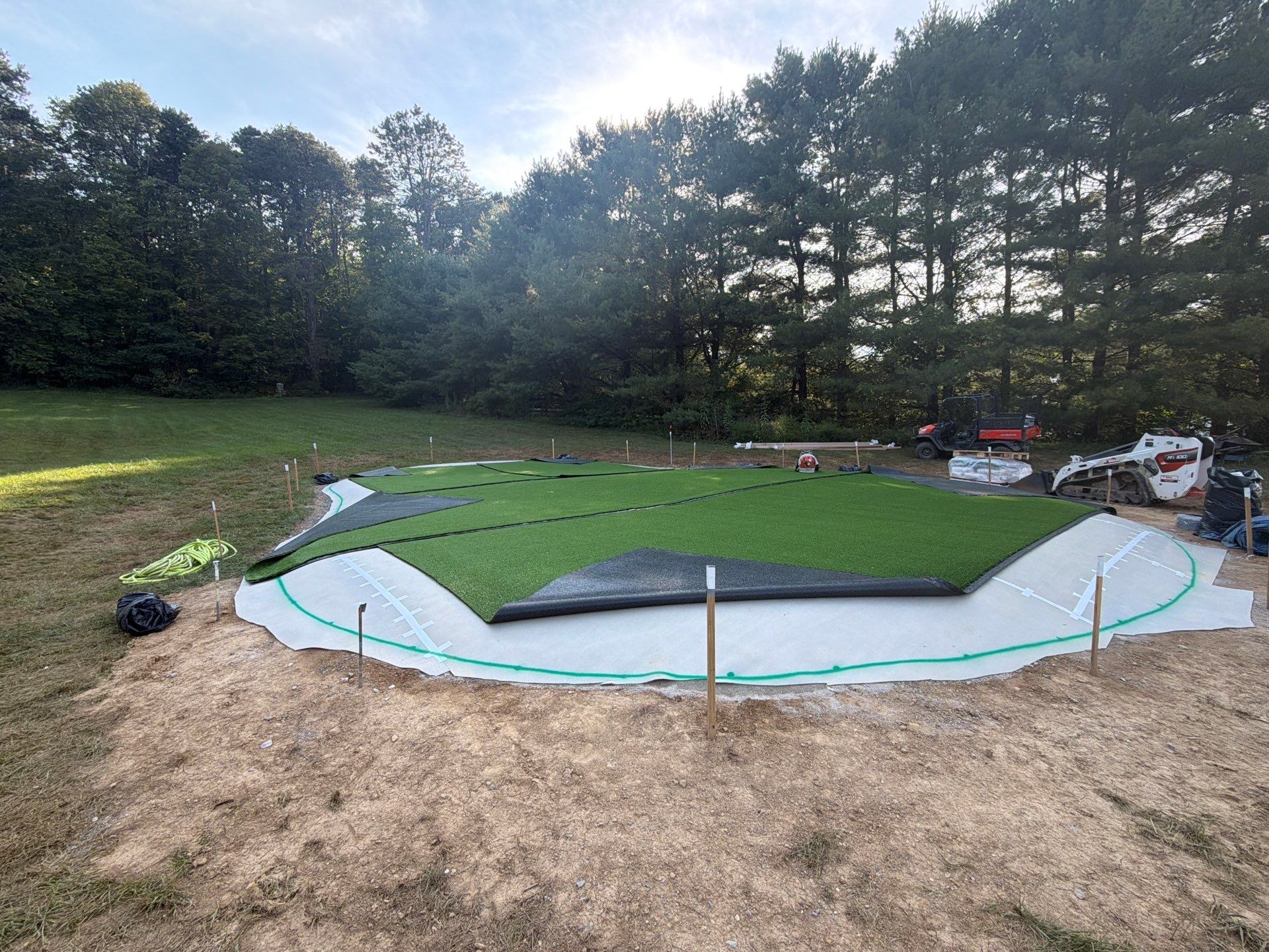 Airbnb Custom Green Install by Hocking Hills by Southwest Greens Midwest