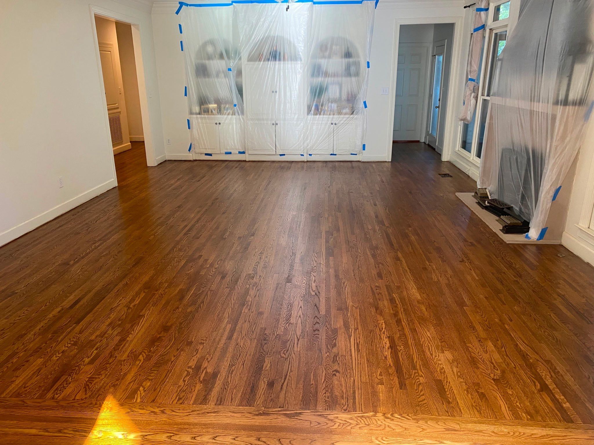 Hardwood Refinish by In and Out Flooring/Remodeling