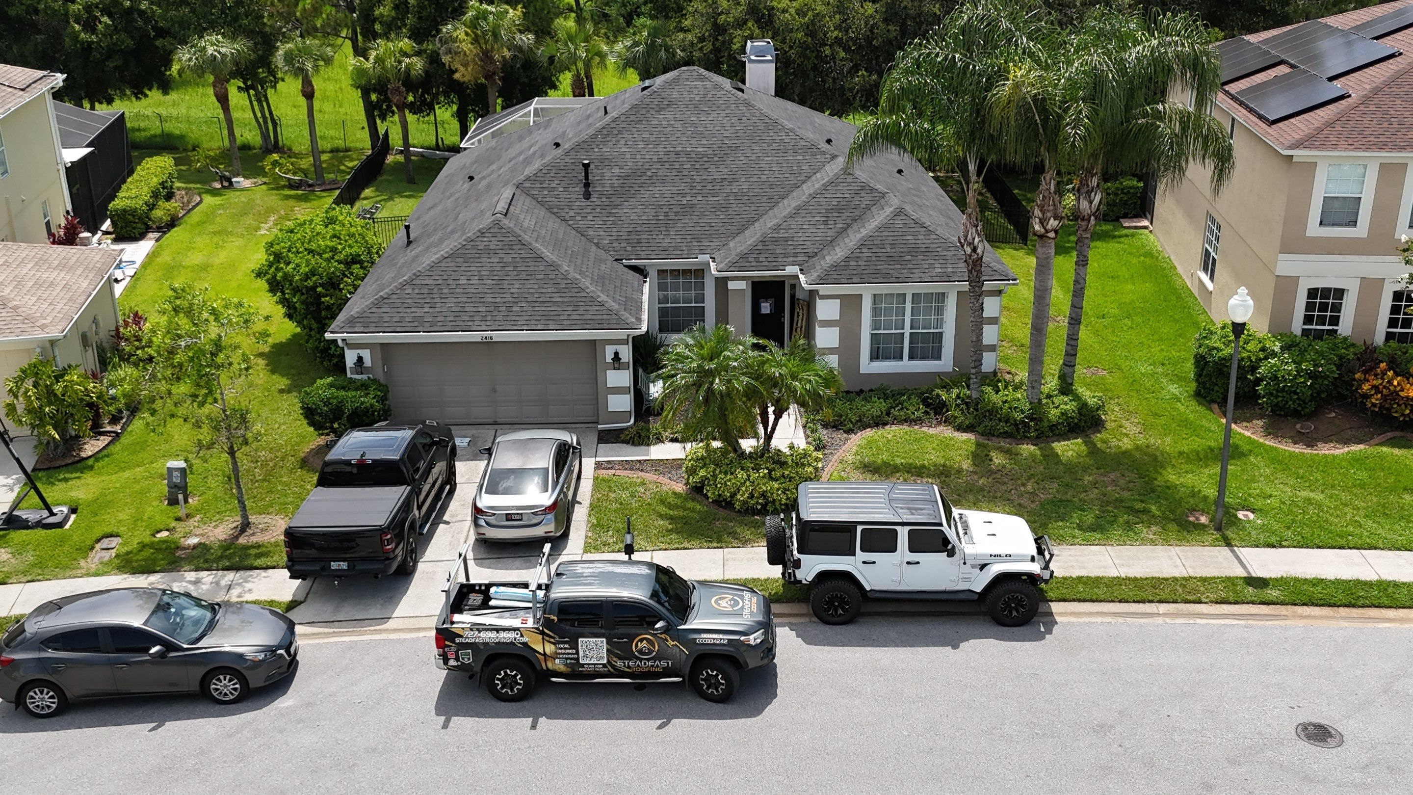 Roof Replacement in Trinity, FL by Steadfast Roofing 