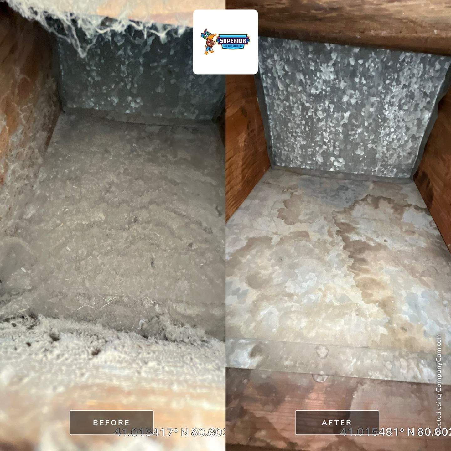 Air Duct Cleaning With a Vacuum Truck in Youngstown, OH by Superior Air Duct Cleaning