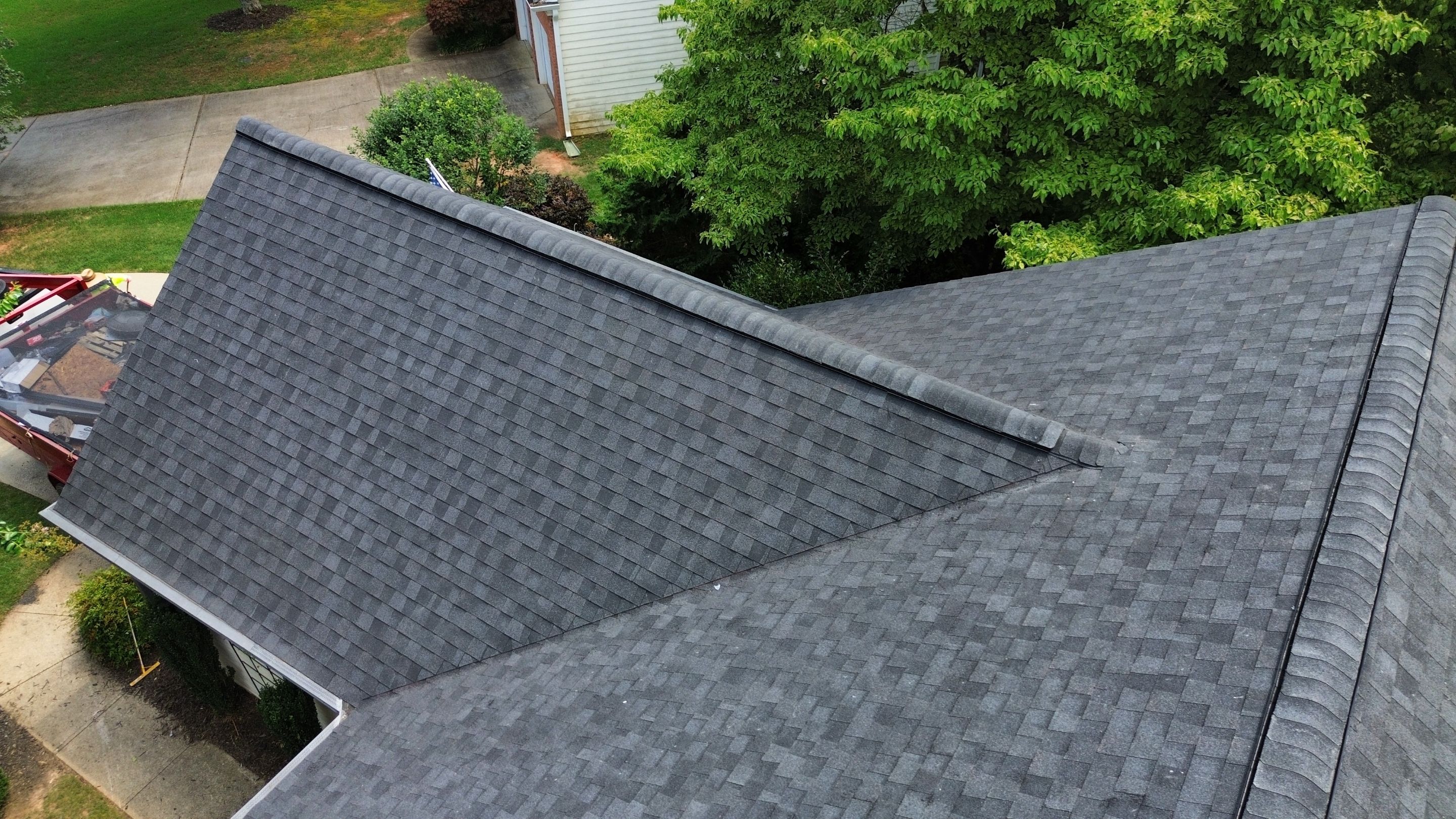 Cumming, GA Roof Replacement, CertainTeed Landmark Charcoal by Reset Roofing