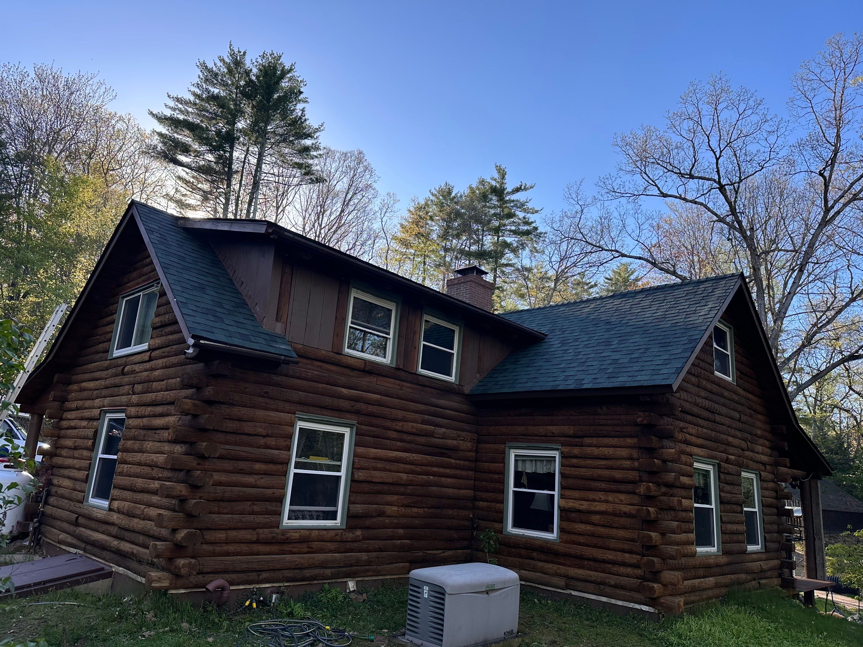 Green Architectural Asphalt Shingle Roof Replacement in Epsom by Tall pine roofing