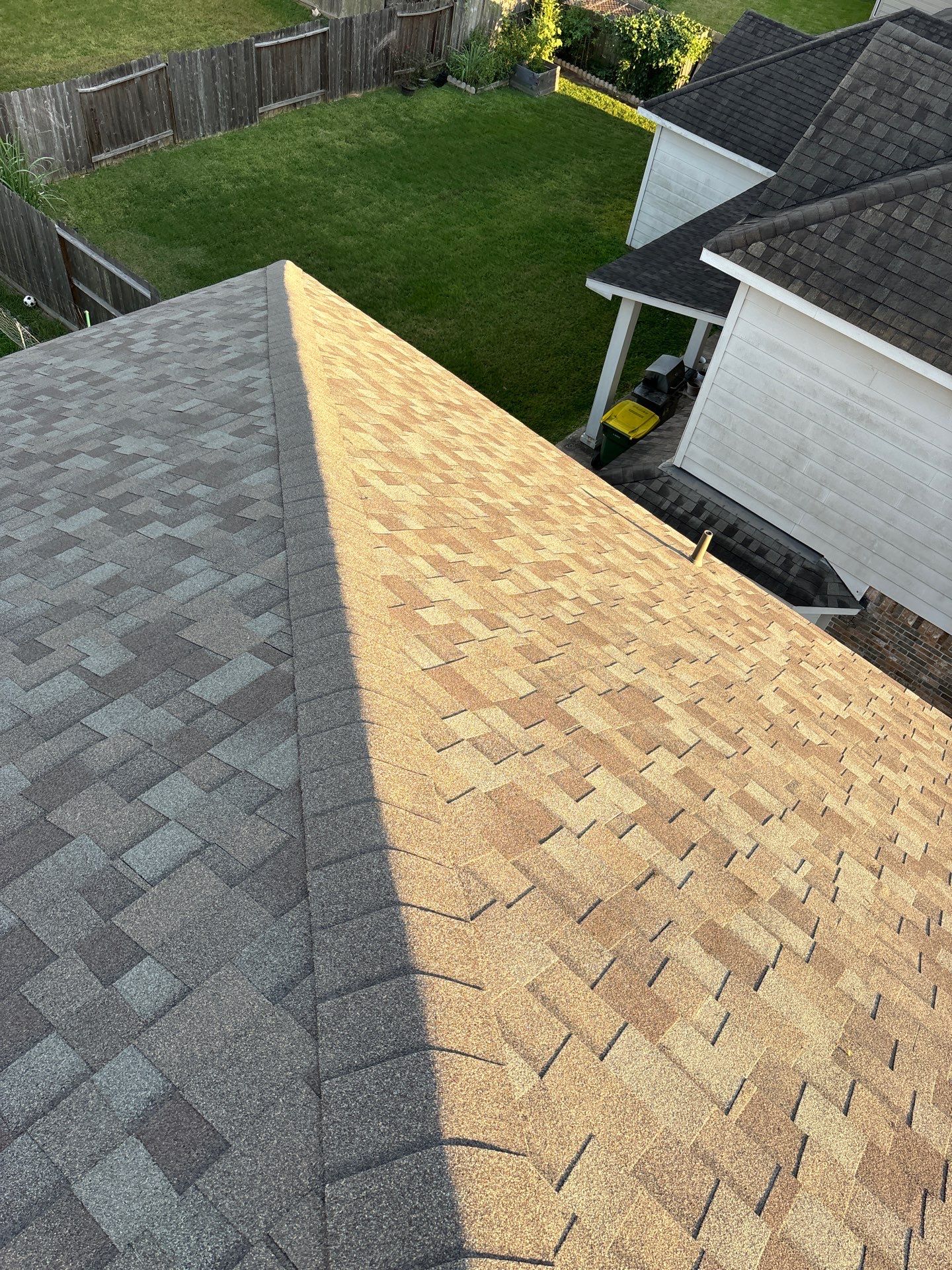 Residential Roofing Installation using Owen's Corning Duration (Lifetime) Shingles by Roof Repair Company