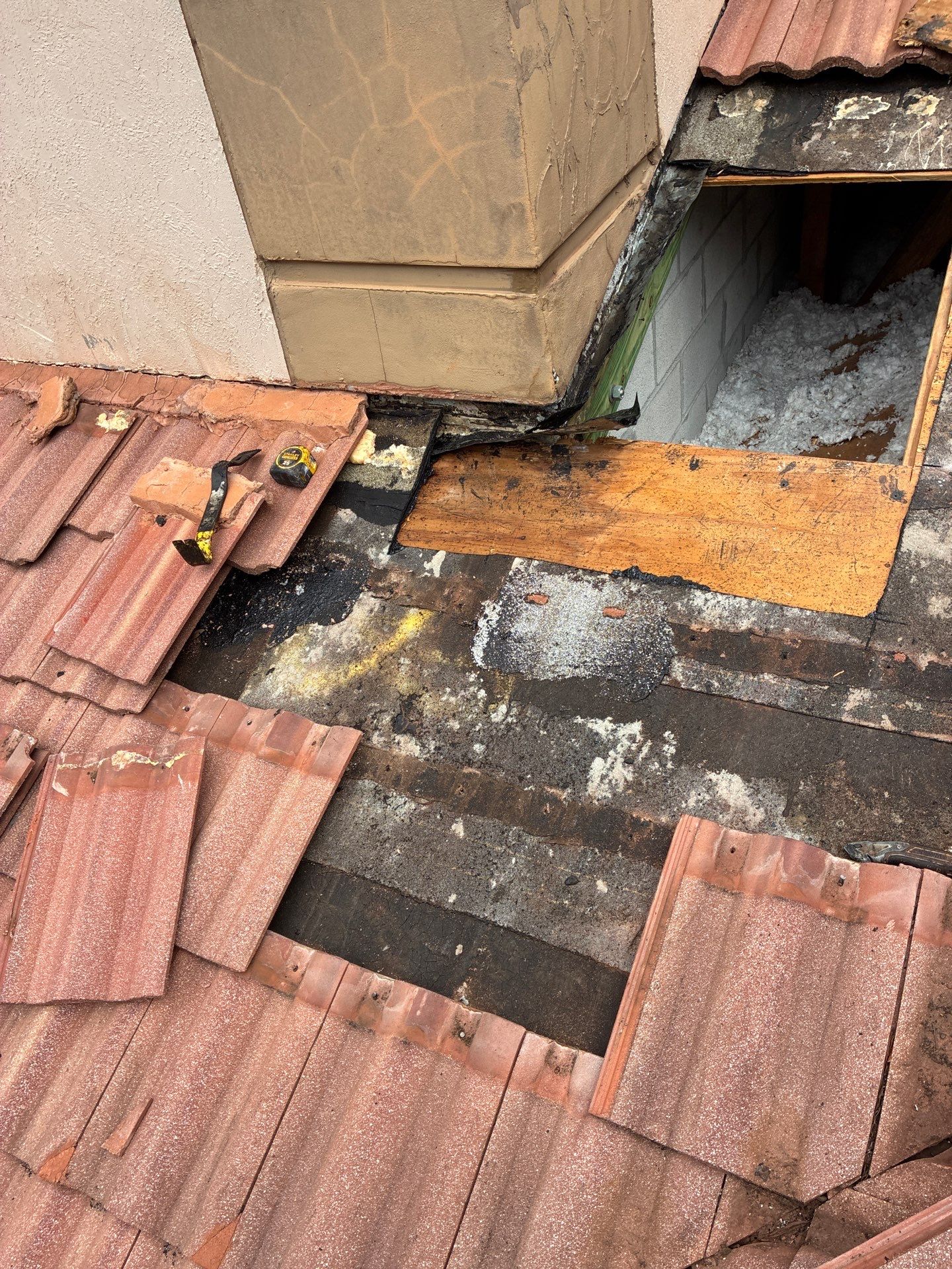 Clay Tile Roof Repair and Structural Fascia Replacement in Boynton Beach by Aastro Roofing