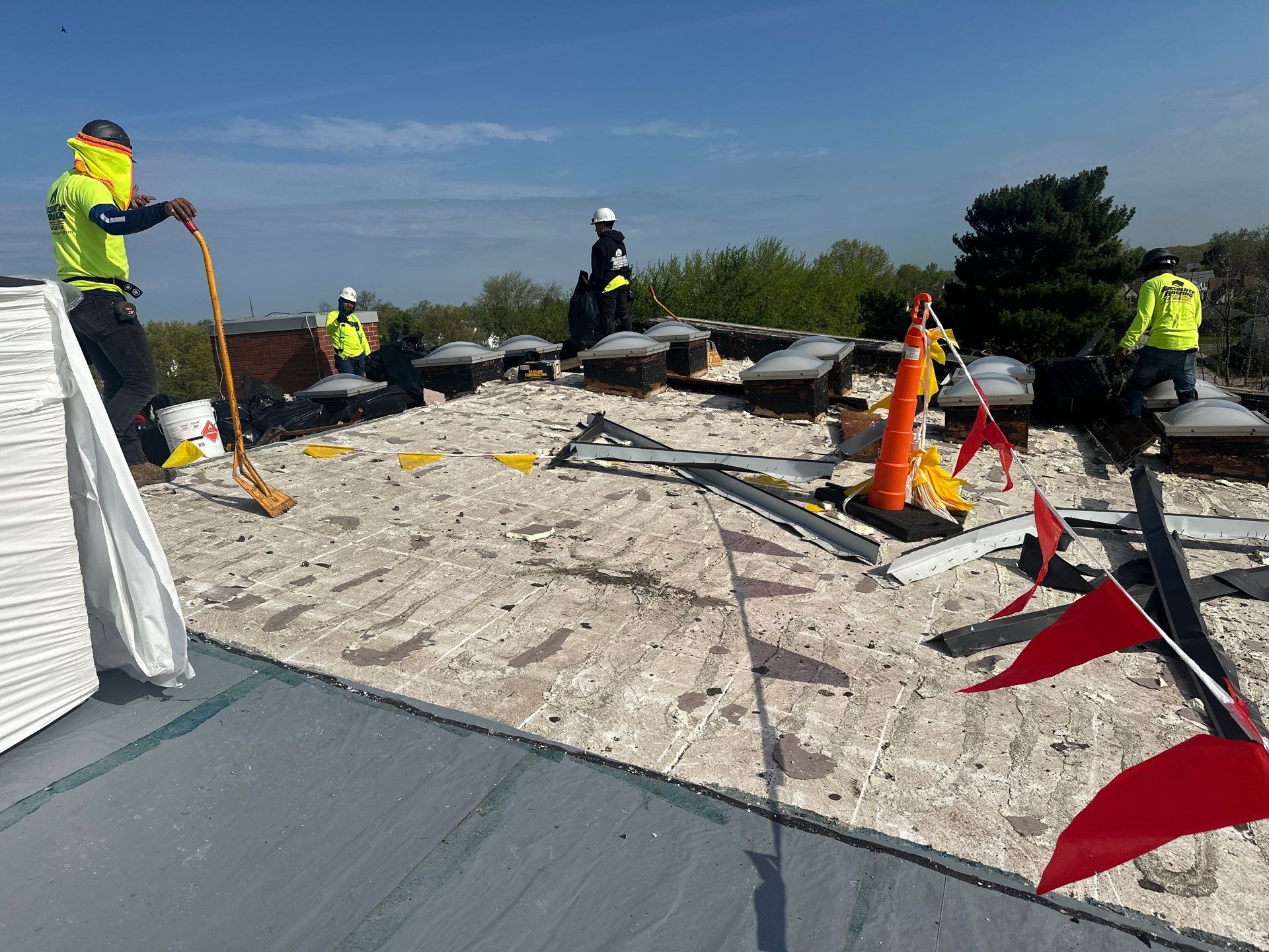 Commercial Roofing using Commercial by Absolute Roofing and Construction