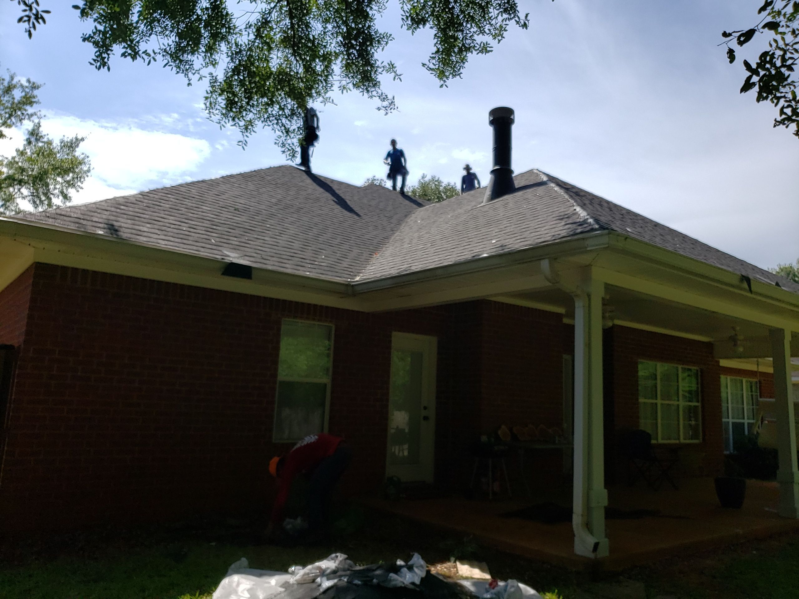 Residential Roofing Installation using Roof Replacement by American Roofing & Construction LLC