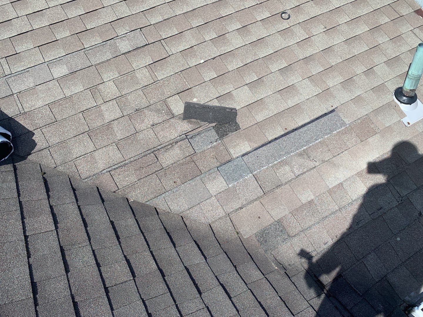 Residential Roofing Installation using Owens Corning Duration Slatestone Gray by A Plus Exterior