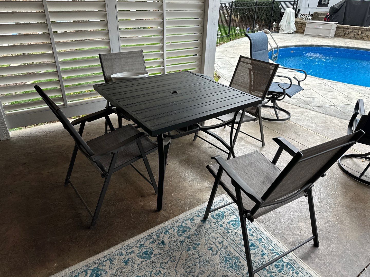 Pool Deck using AcryFin by DuraSeal