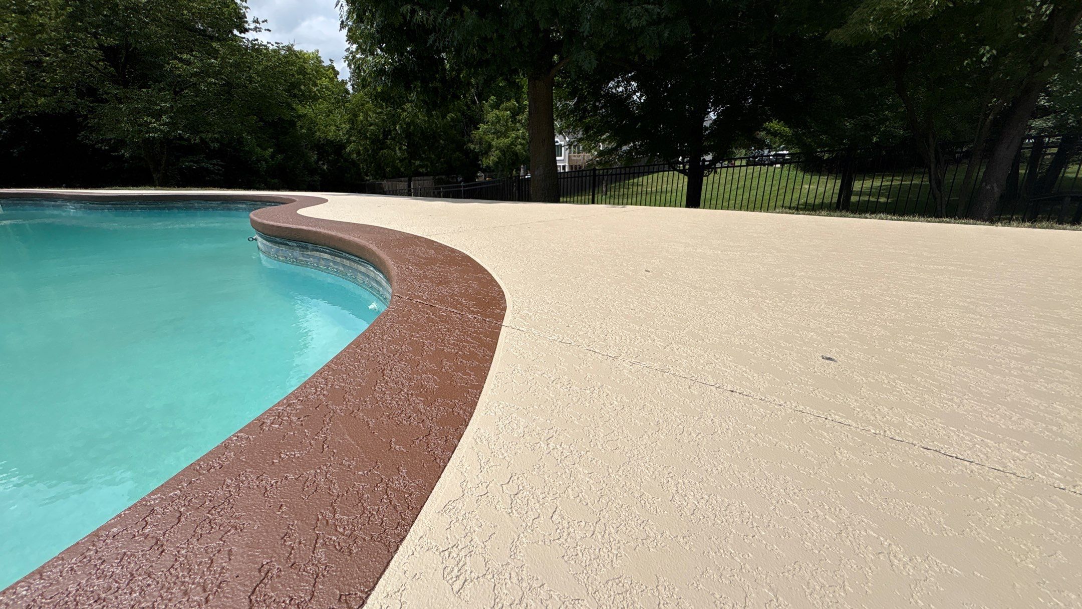 Pool Deck Refresh- Kansas City, MO by Big Red Decorative Concrete, LLC