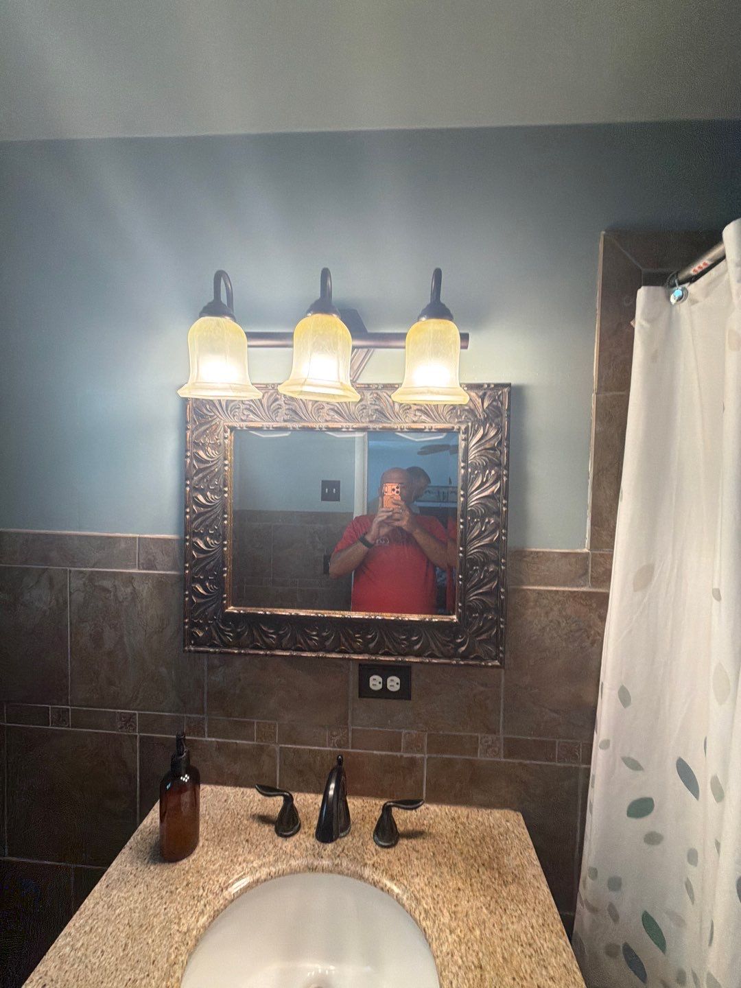 Elevated Bathroom Renovation featuring Oceanic Tile in Ormond Beach by Acies Renovations