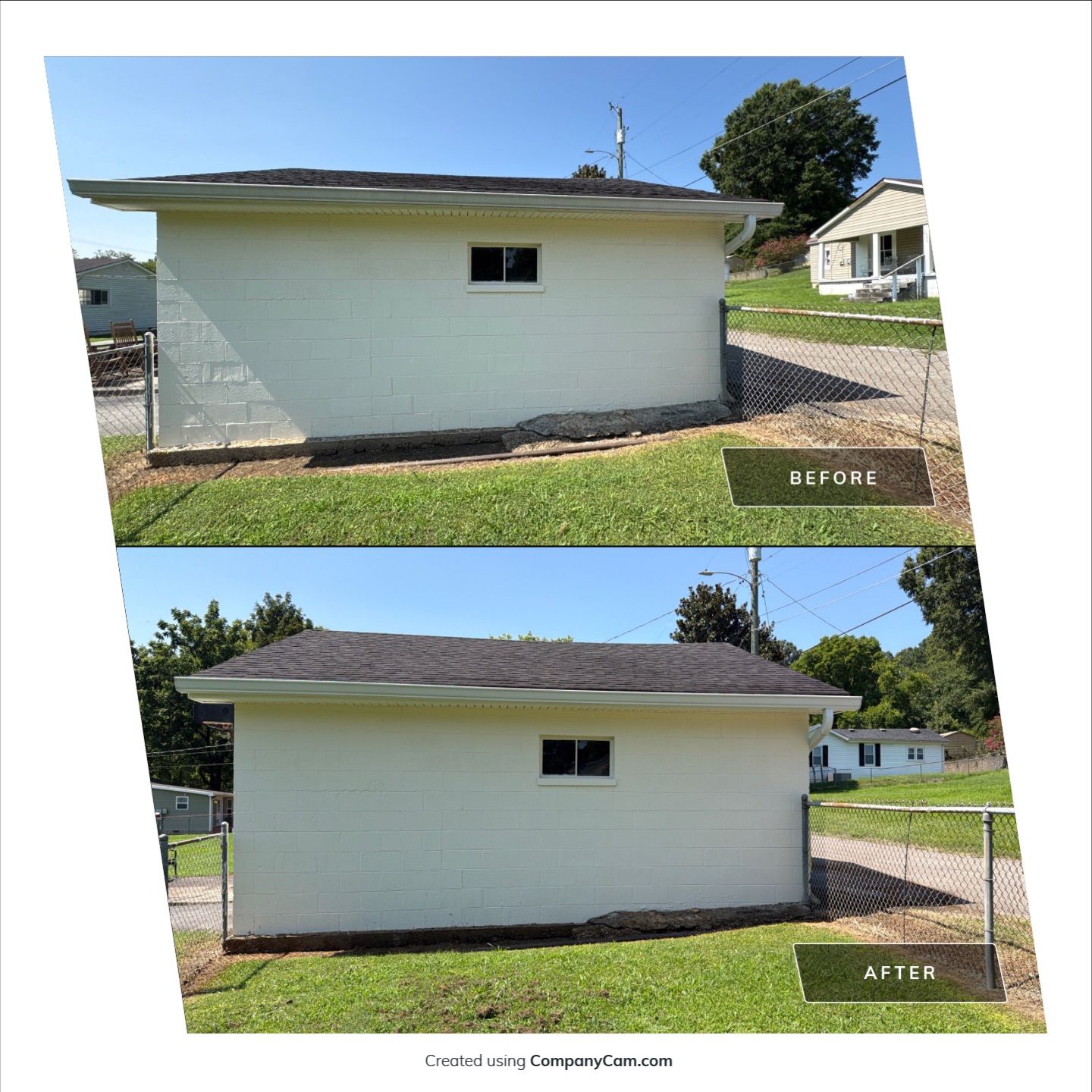 Project in Chattanooga by Curb Appeal 