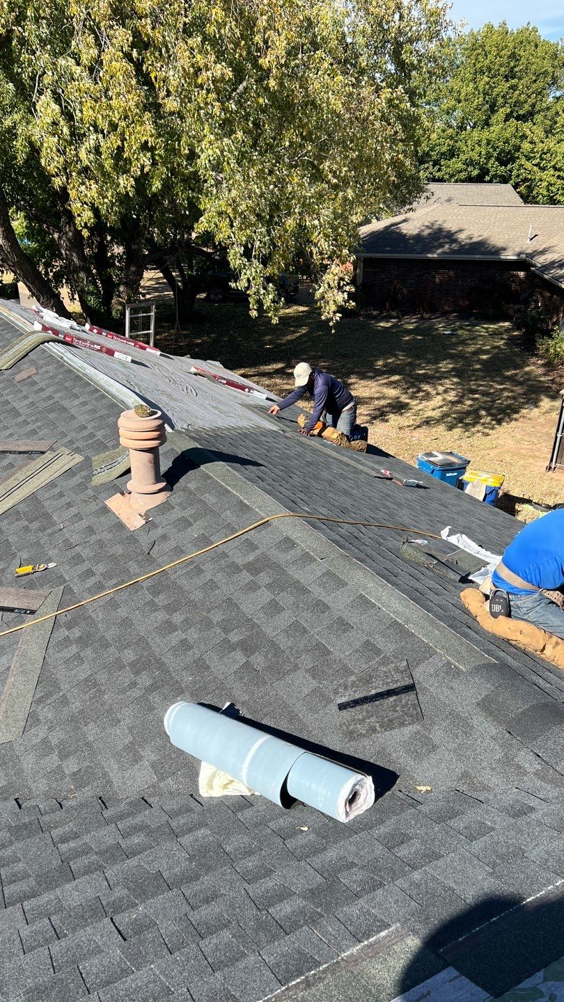 Residential Roofing Installation using GAF Natural Shadow  by A & H Roofing and Contracting