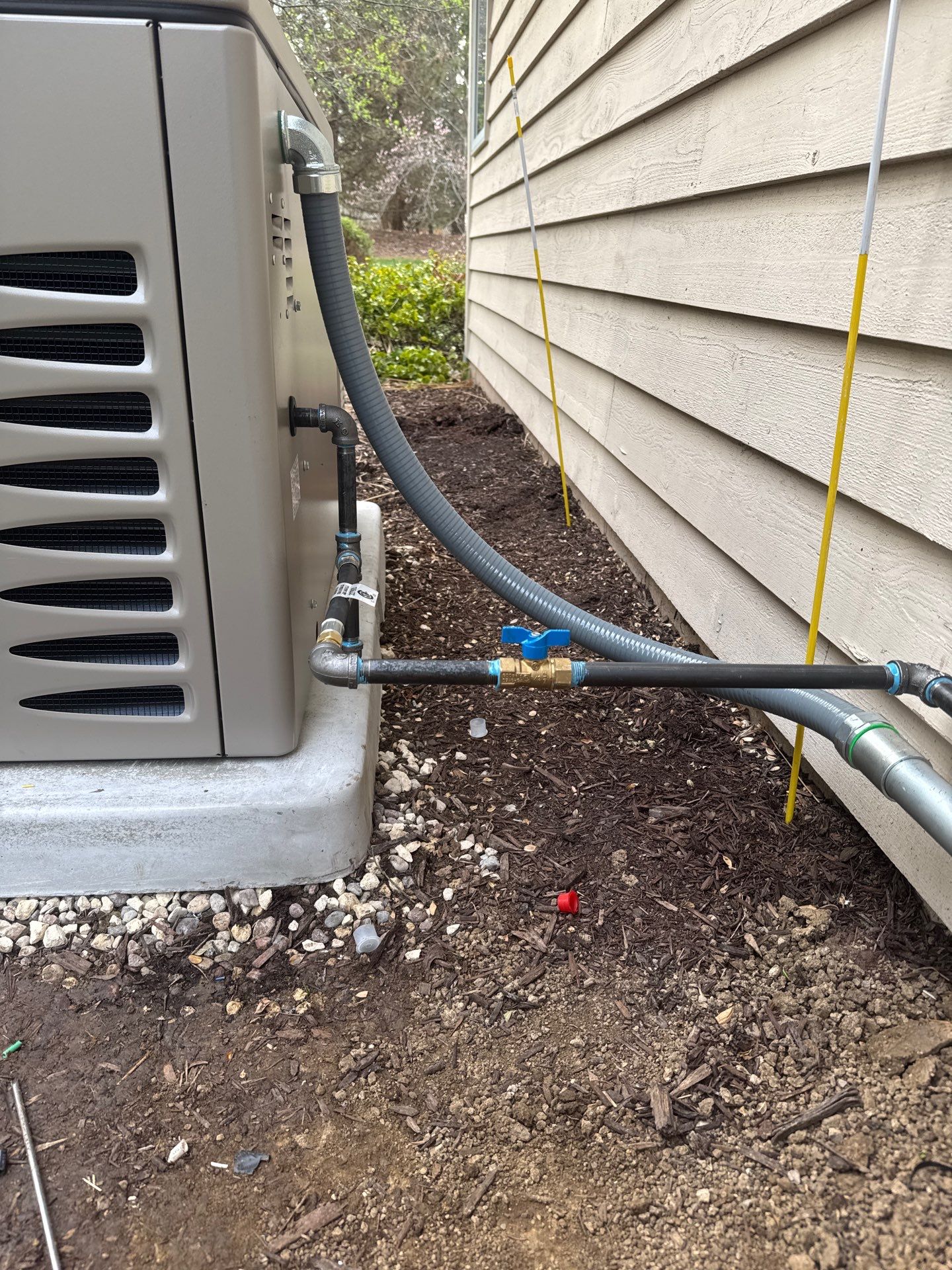 Kohler 20 kW Generator & 200 A Whole‑House Transfer Switch Installation – New Berlin, WI by GSHA Services LTD