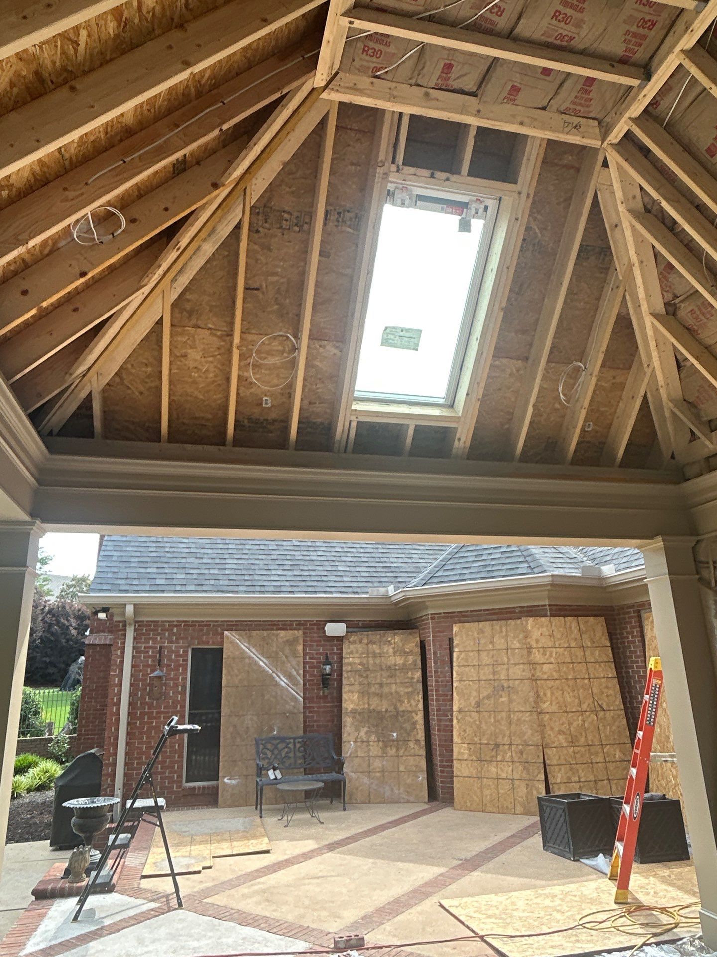 TimberTech Aluminum Deck Installation in Greer by Odio Custom Builders