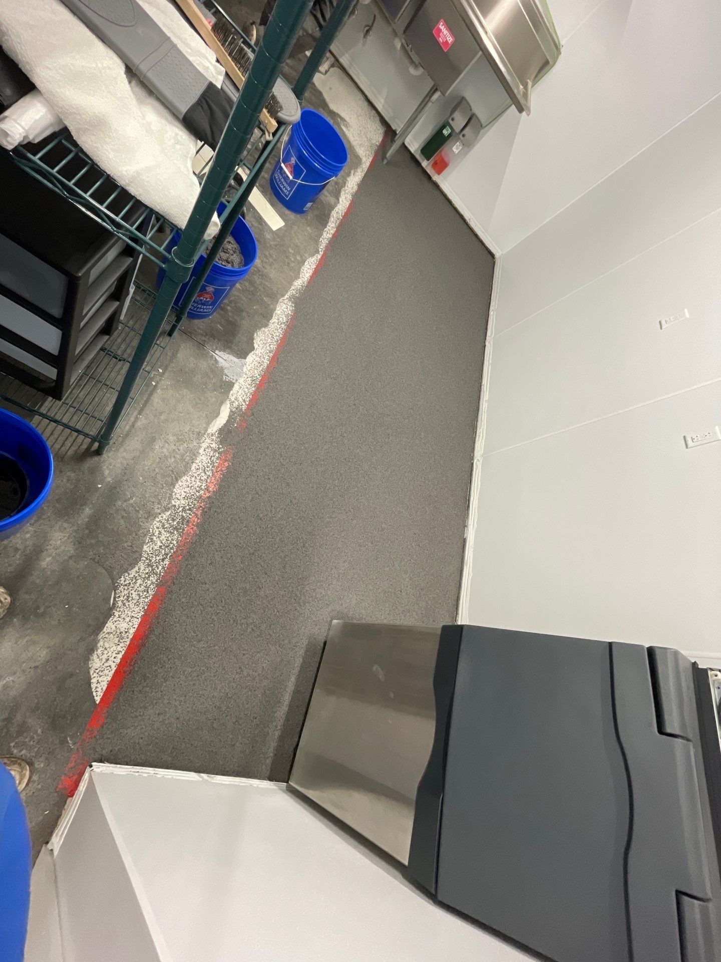 Epoxy floor coatings throughout multiple Farm Buildings!! by Gordon Painting