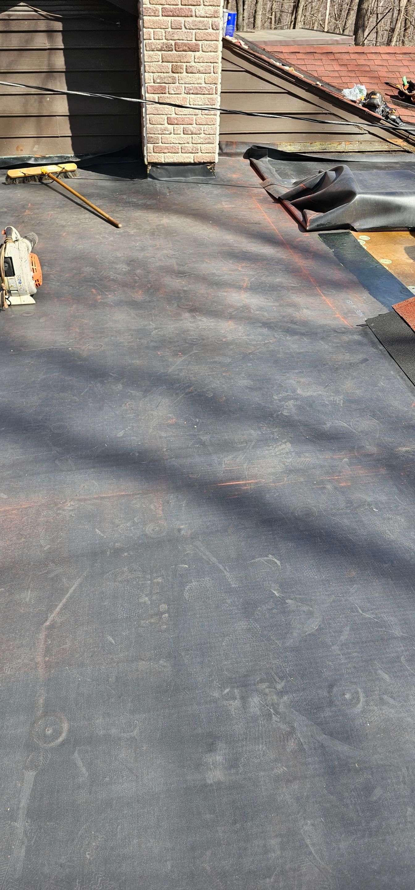 Flat Roof Replacement - EPDM by Winchester Roofing