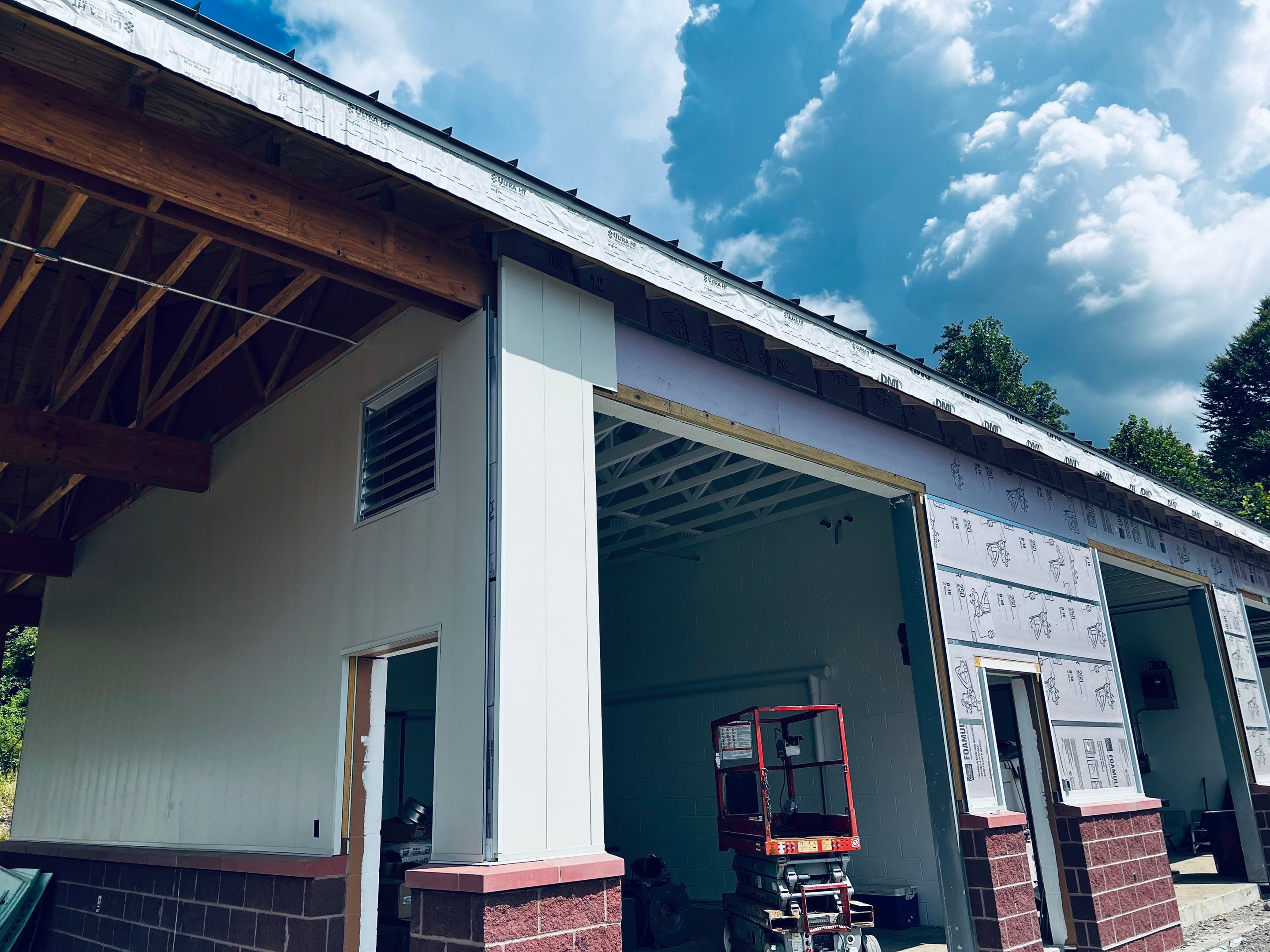 Nelsonville Water Treatment by Nitro Roofing and Construction