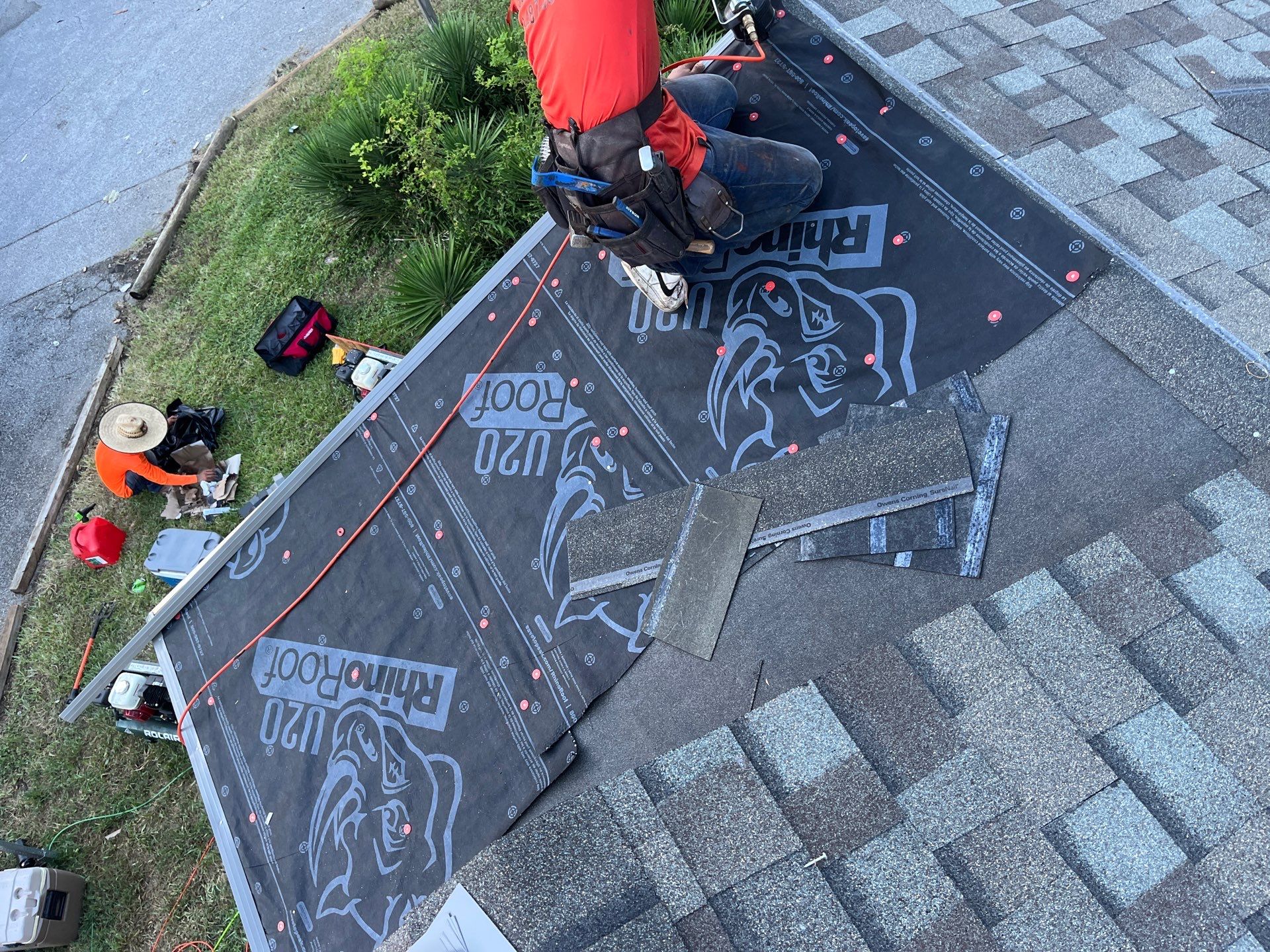 Residential Roofing Repair using Owen's Corning Duration (Lifetime) Shingles by Roof Repair Services LLC
