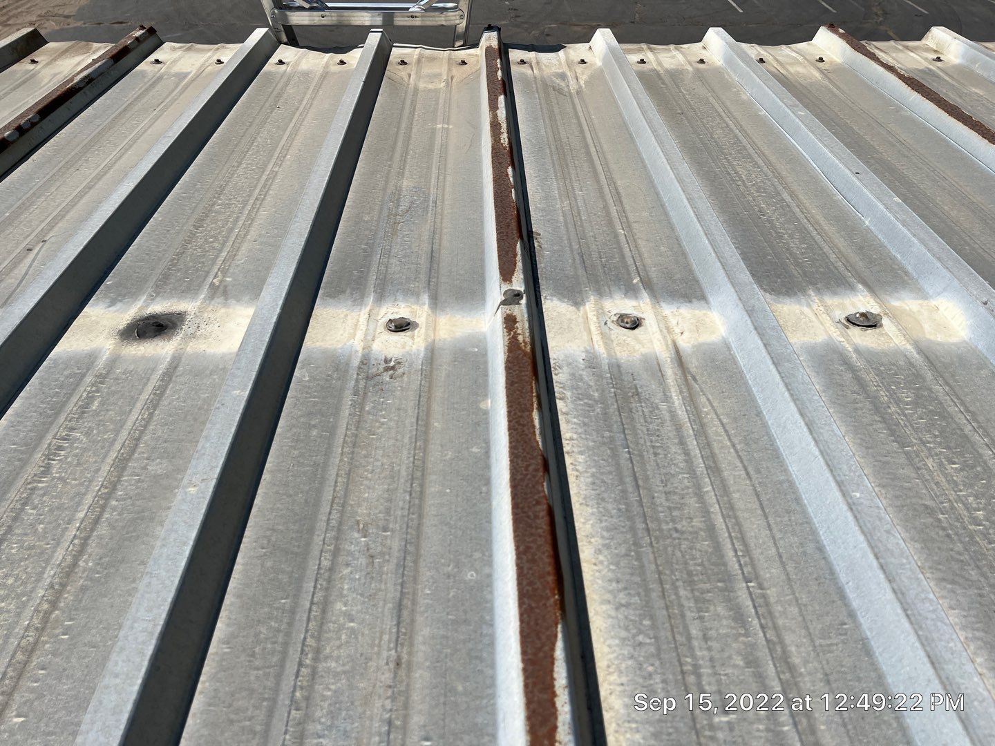 MR Roofing system using Conklin Benchmark/PUMA XL fabric and coating by Straight Edge Roofing Inc