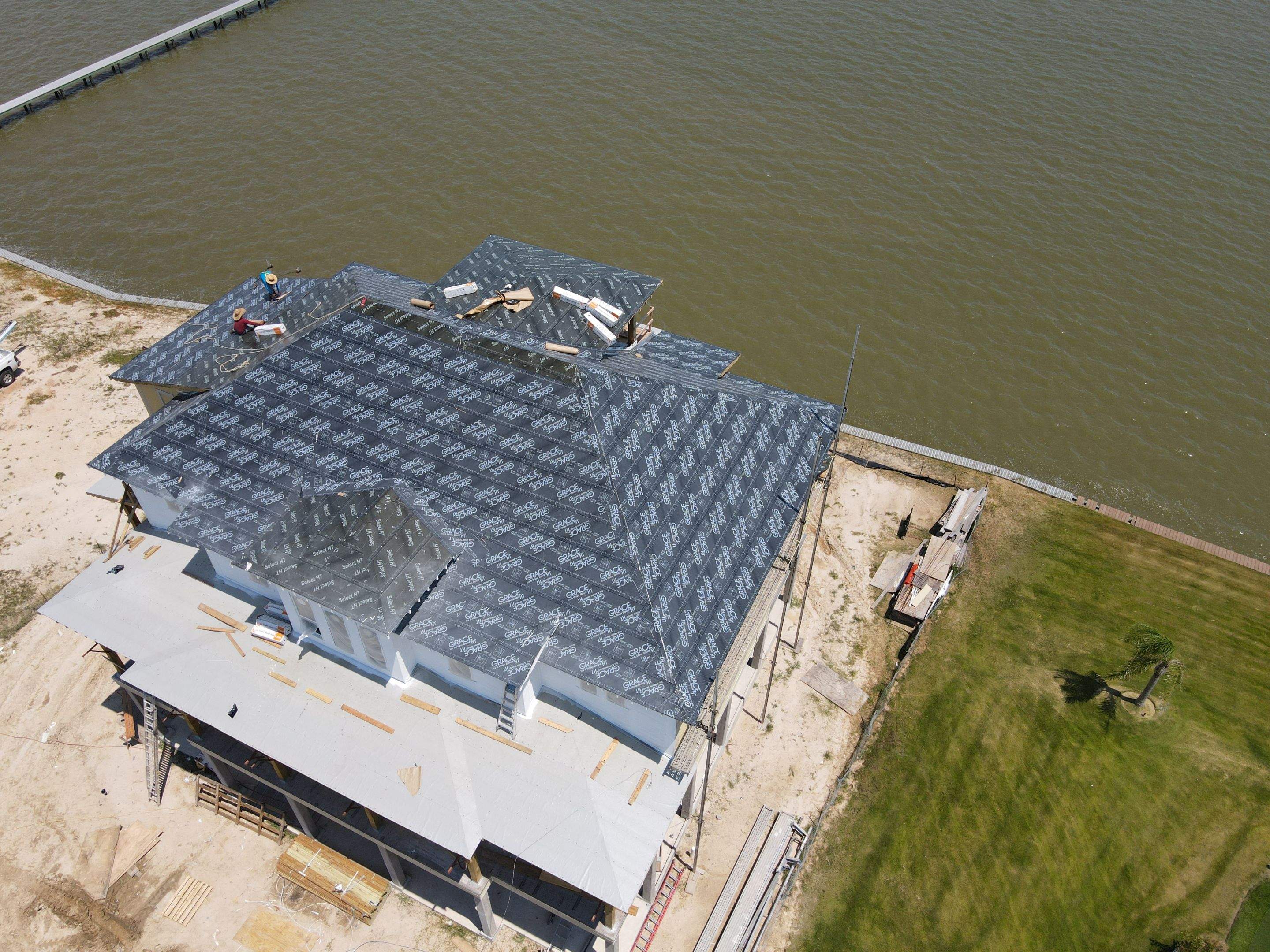 Metal Roof  using McElroy Metals - Ash Gray by Level 7 Companies