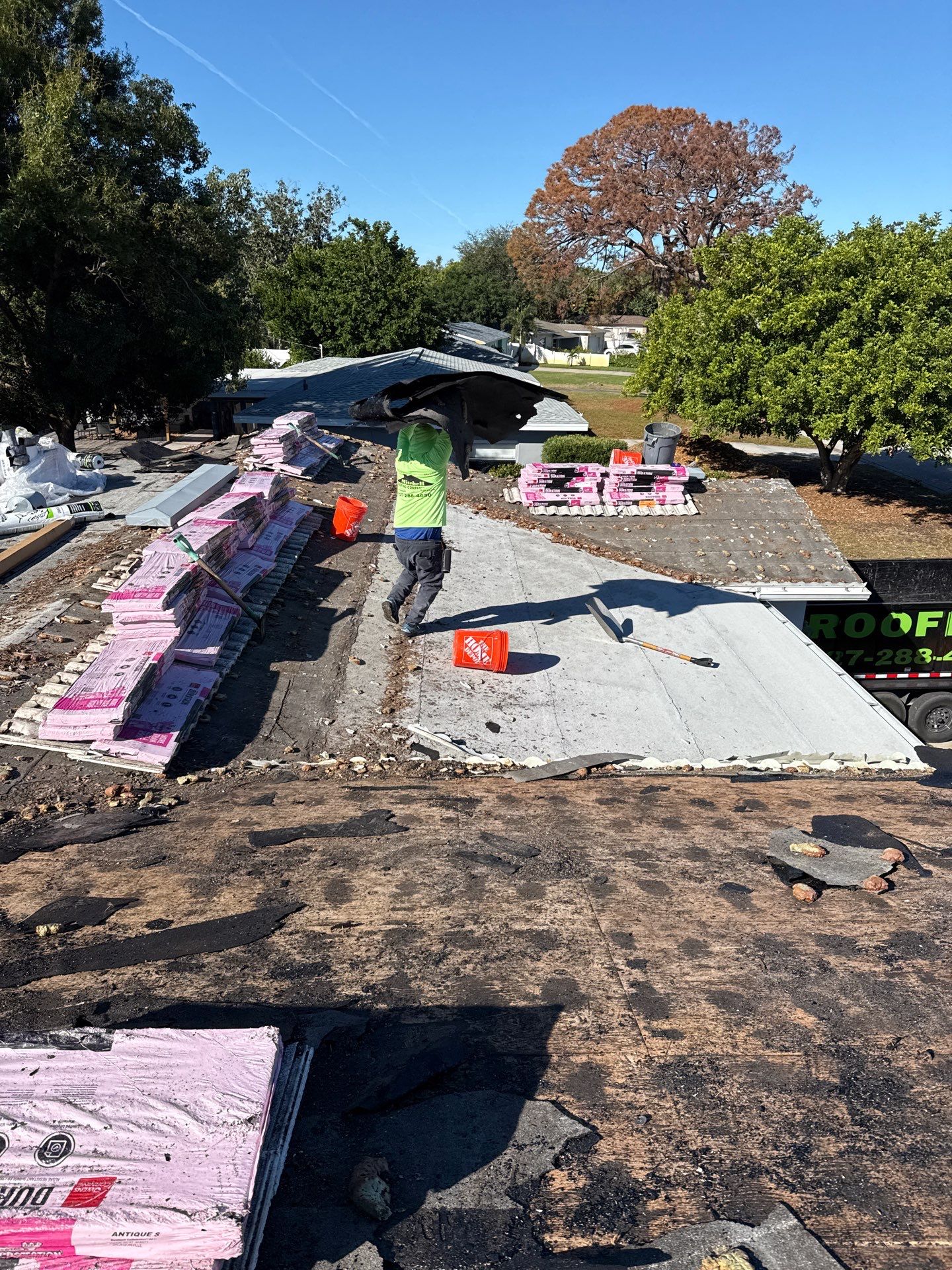 Project in St. Petersburg 33710 by Mitchell Roofing Company LLC