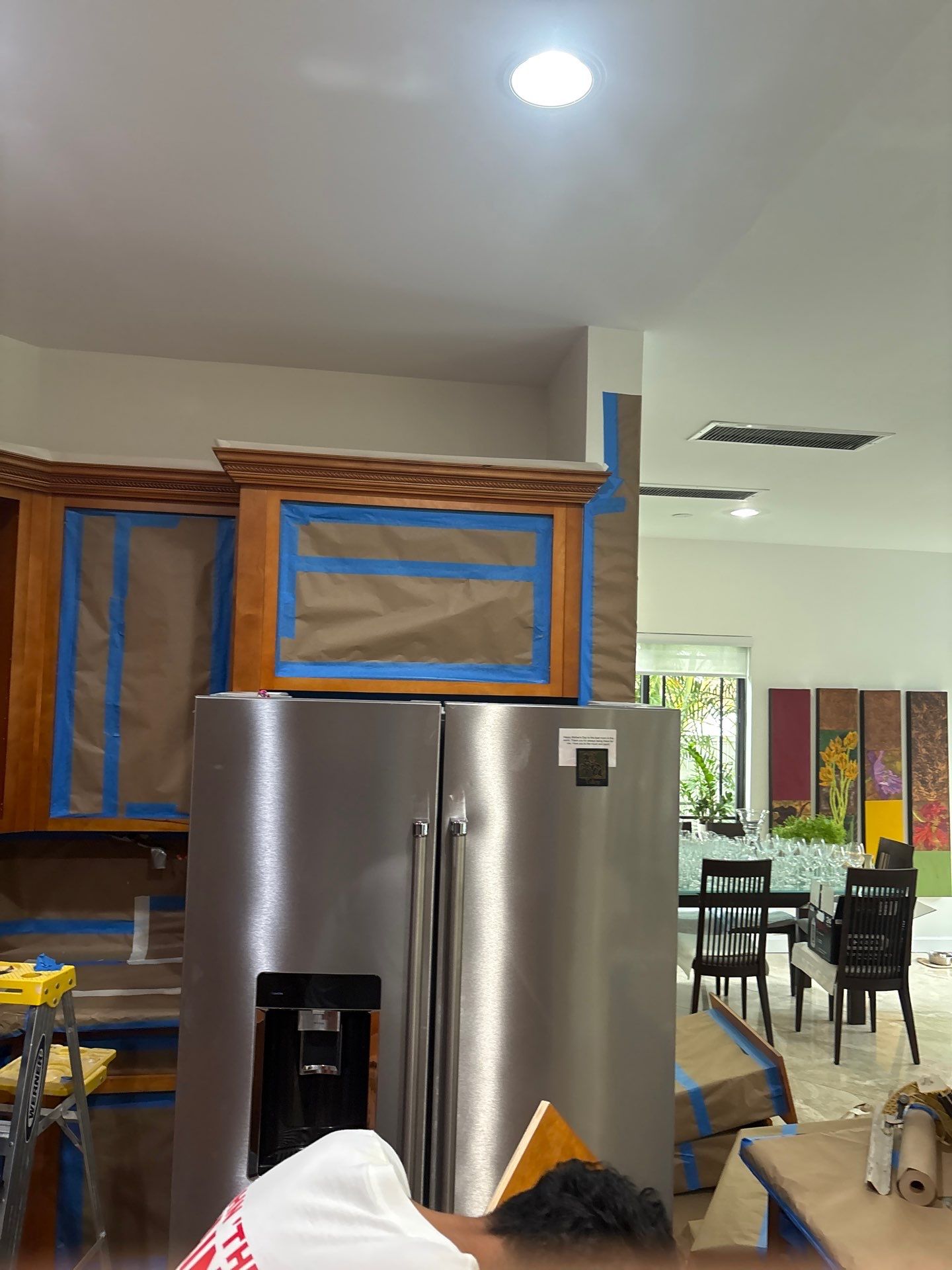 Kitchen Cabinet Just Like New by John “The Greek” Painting