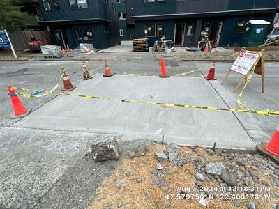 David | Street Concrete Pannels, Sidewalk & Curbing